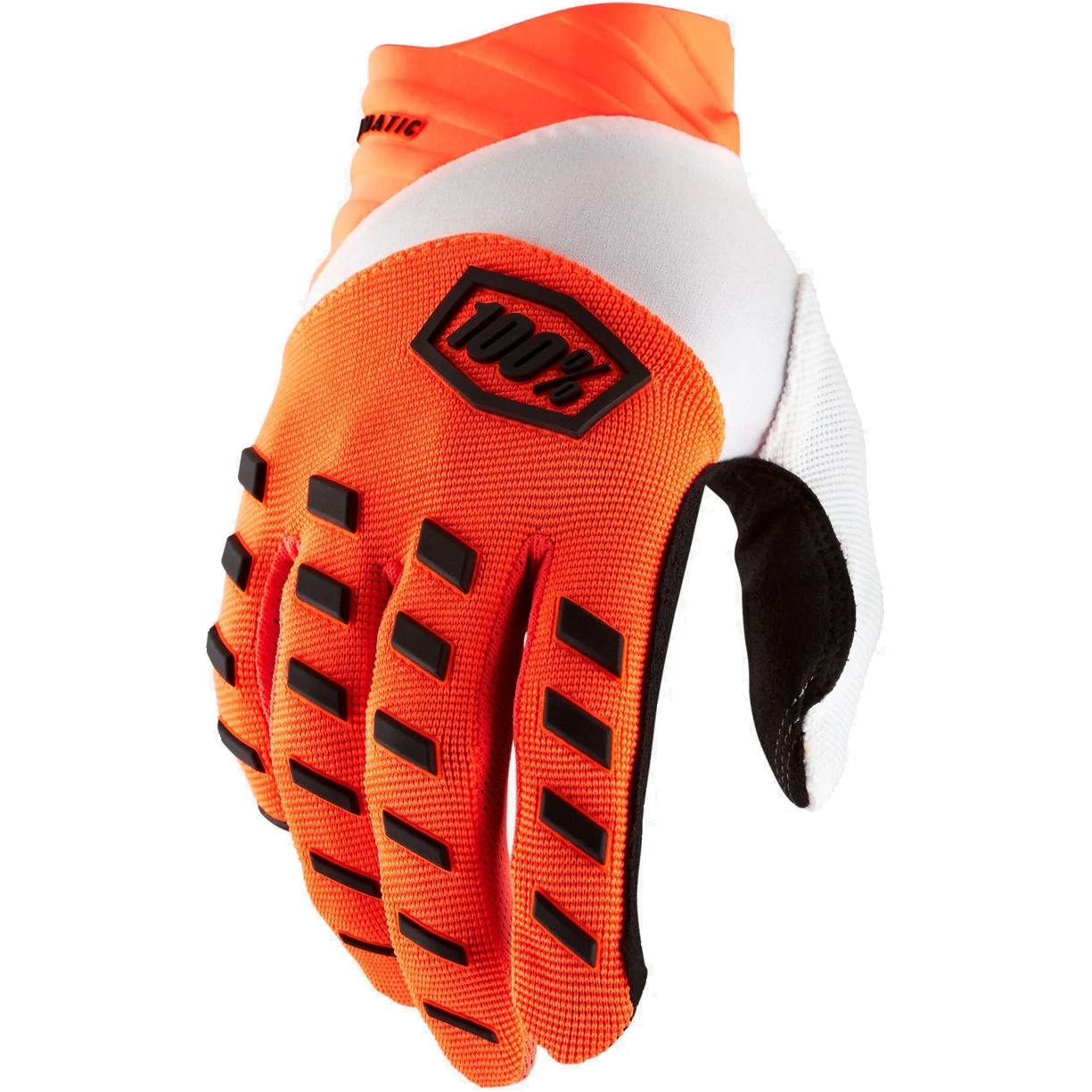 Image of 100% Airmatic Bike Gloves - fluo orange