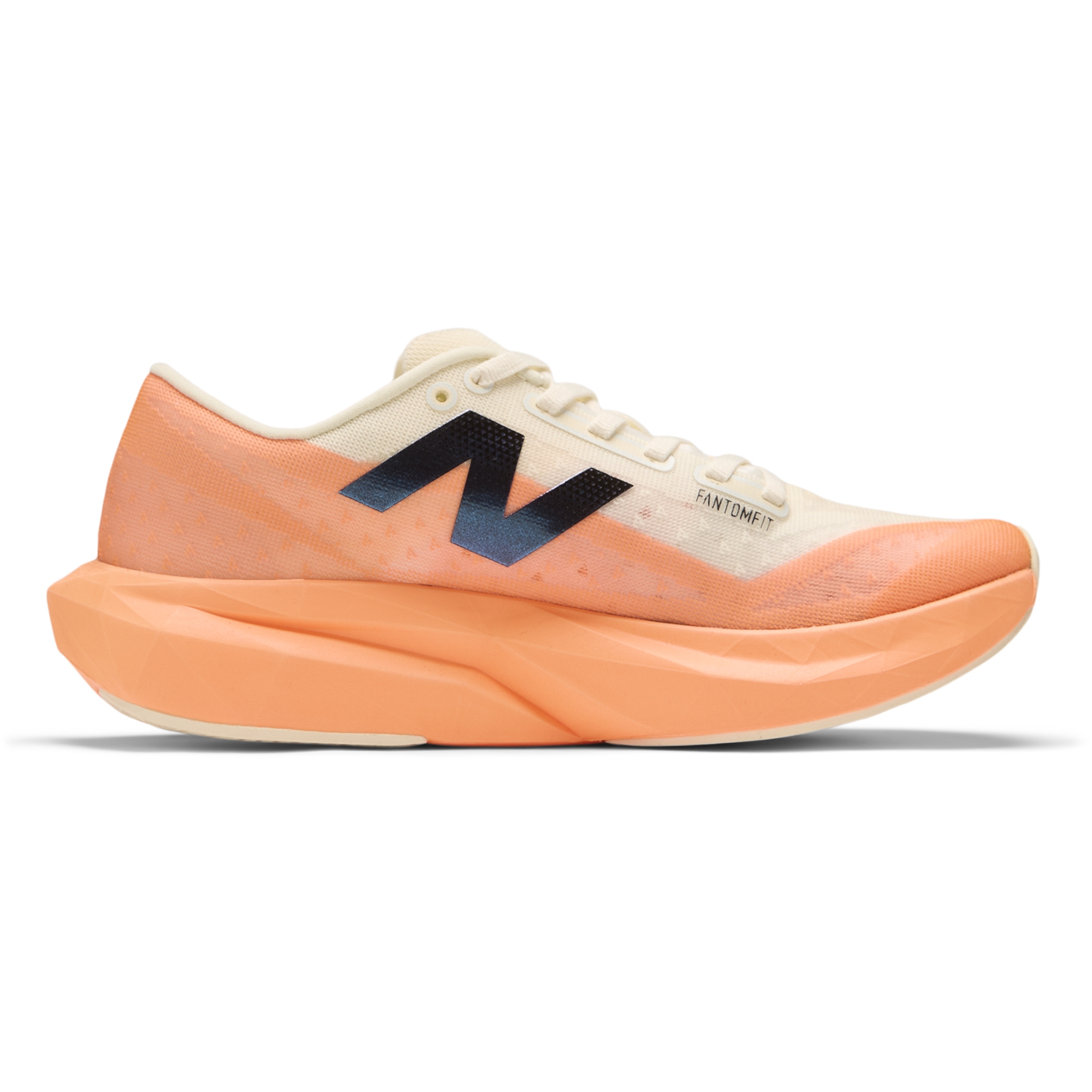 Bild von New Balance FuelCell Rebel v4 Laufschuhe Damen - Hot Mango/Angora/Black