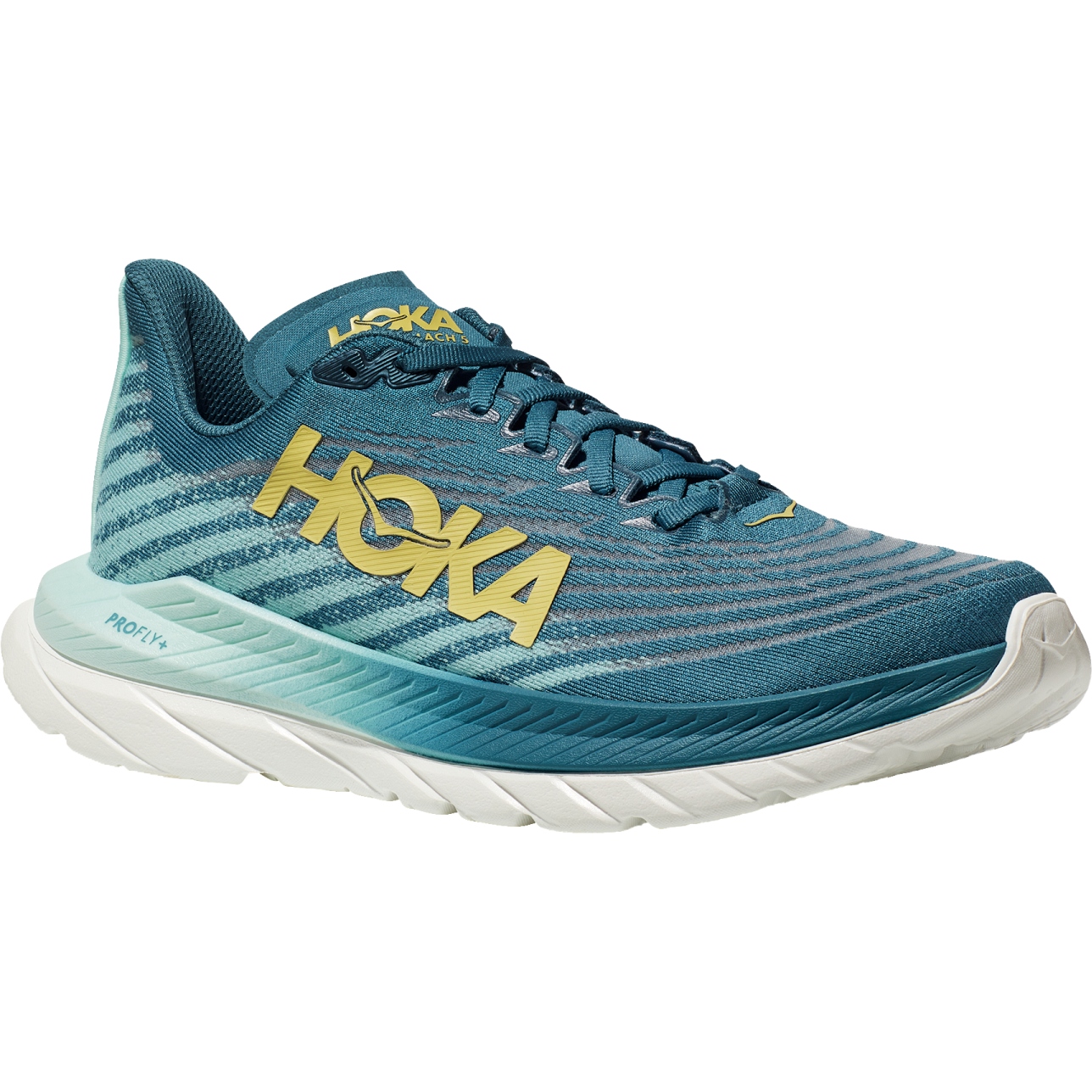 Picture of Hoka Mach 5 Running Shoes - bluesteel / sunlit ocean