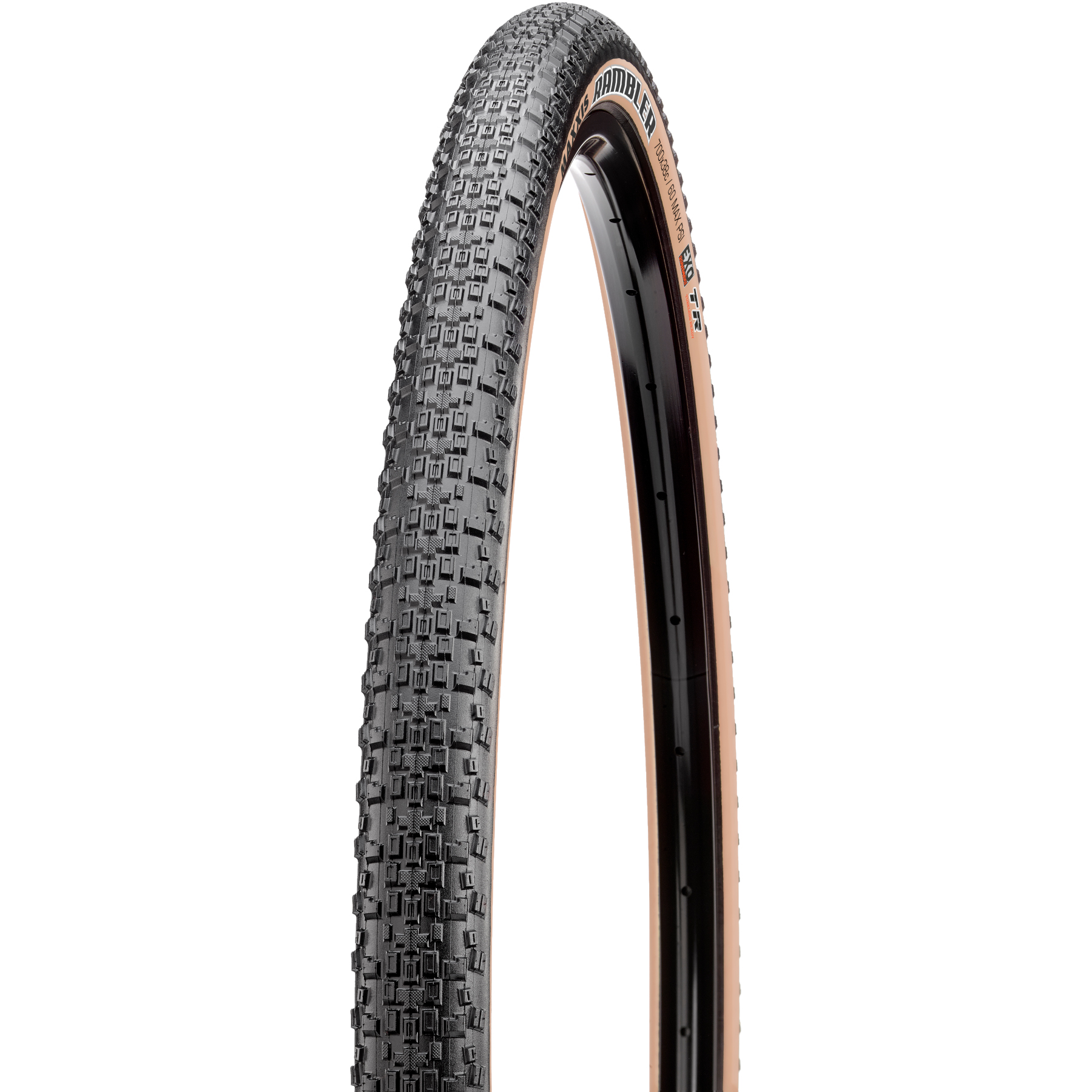 Image of Maxxis Rambler Folding Tire - Gravel | Dual | EXO - TR - 38-622 | Tanwall