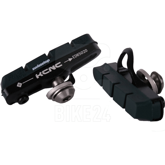 Picture of KCNC Brake Shoes with SwissStop Flash Pro BXP Brake Pads