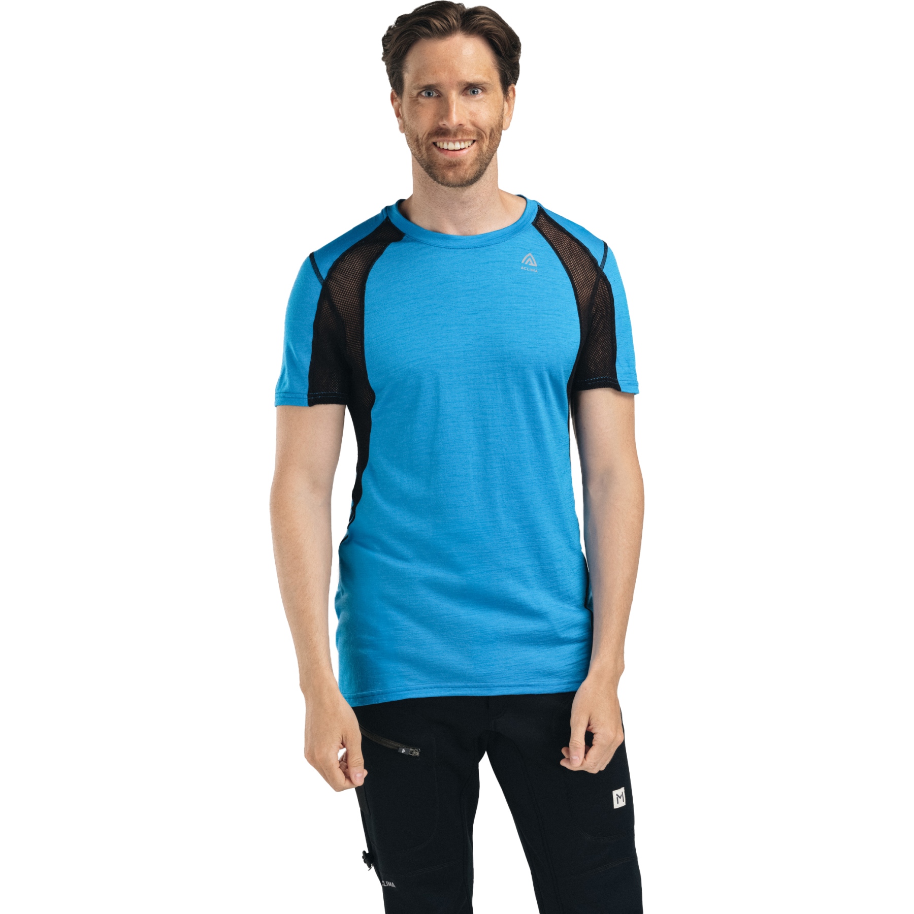 Bild von Aclima Lightwool 140 Sports T-Shirt Herren - bluejay/jet black