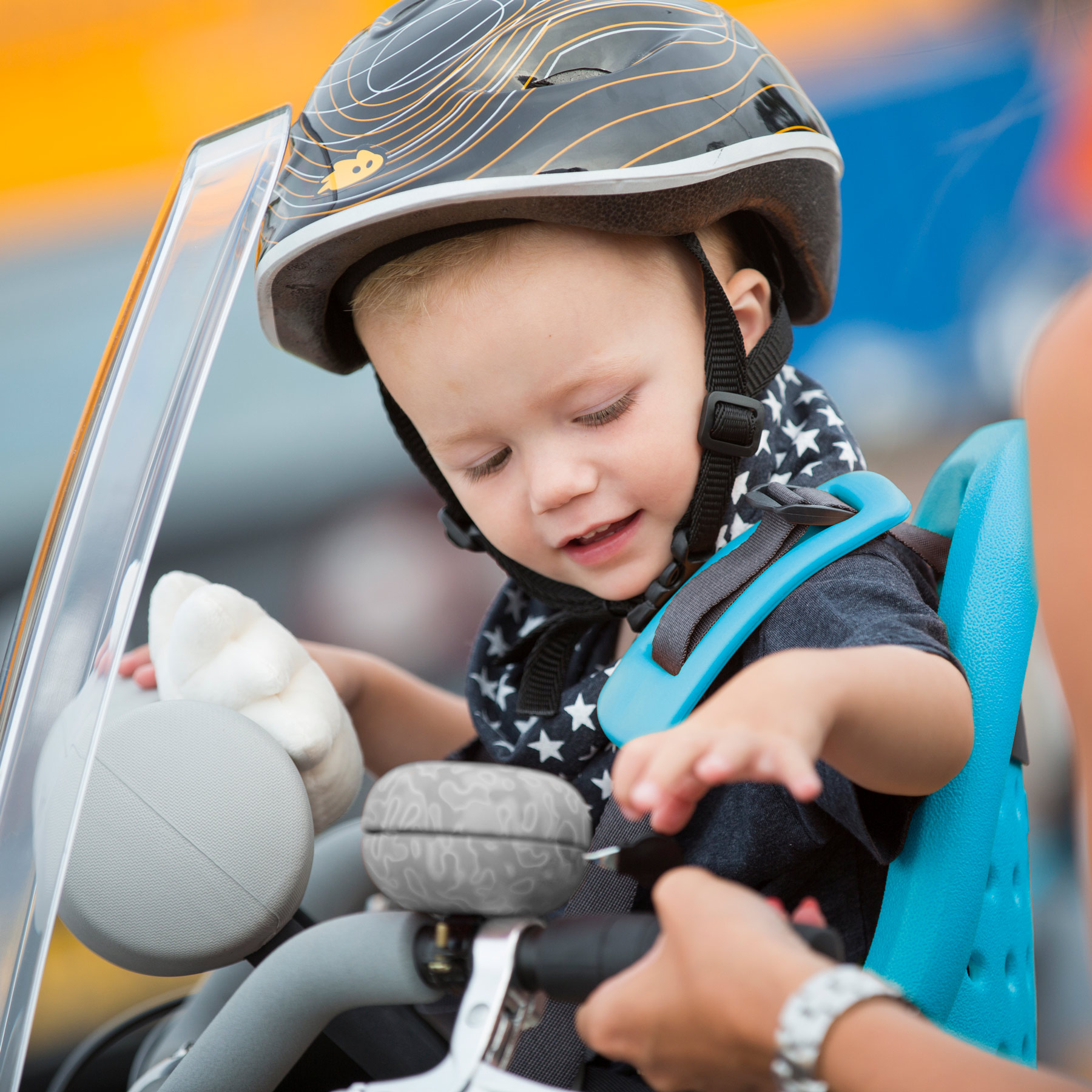 Thule Yepp Mini Windscreen - Windschutzscheibe für Fahrrad-Kindersitz -  klar - B-Ware