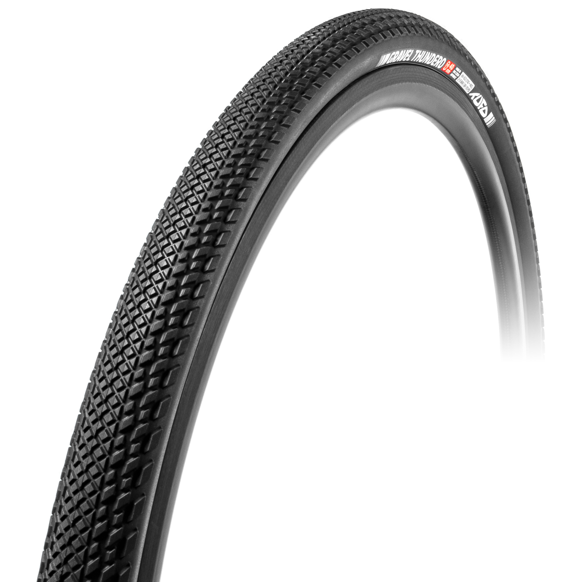 Productfoto van Tufo Gravel Thundero Folding Tire - 36-622 - black