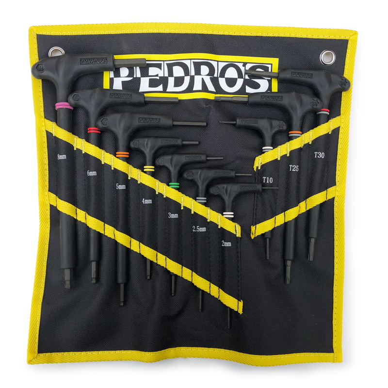 Productfoto van Pedro&#039;s Pro T/L Handle Hex &amp; Torx Set, 10-pieces