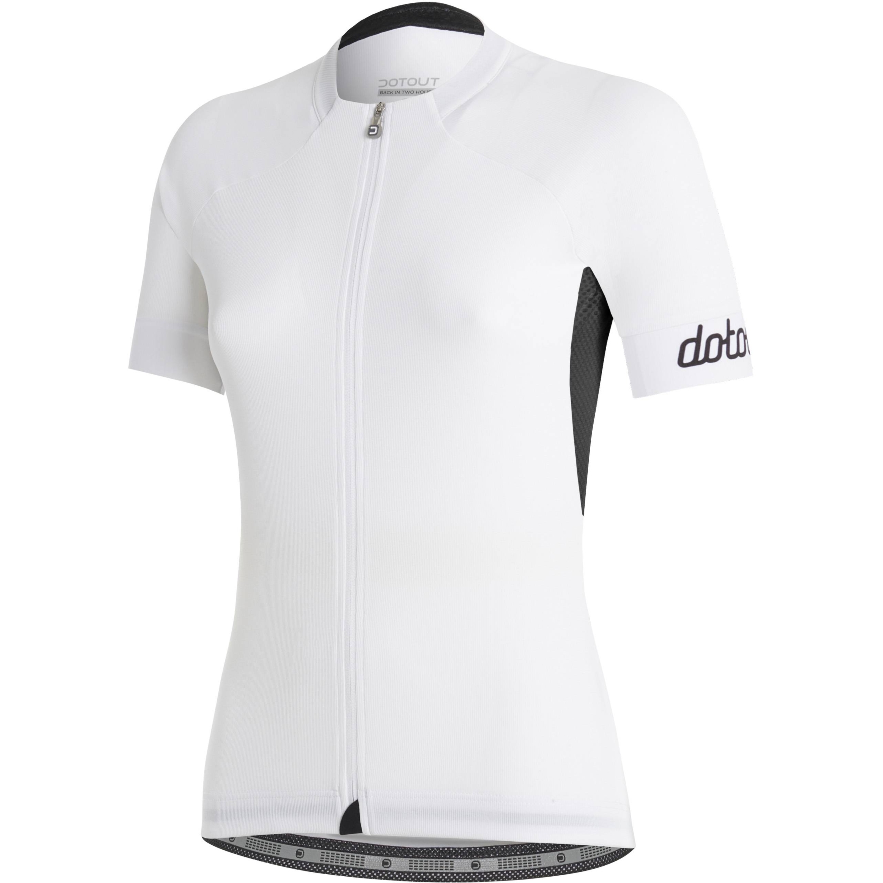 Productfoto van Dotout Tour Fietsshirt Dames - wit