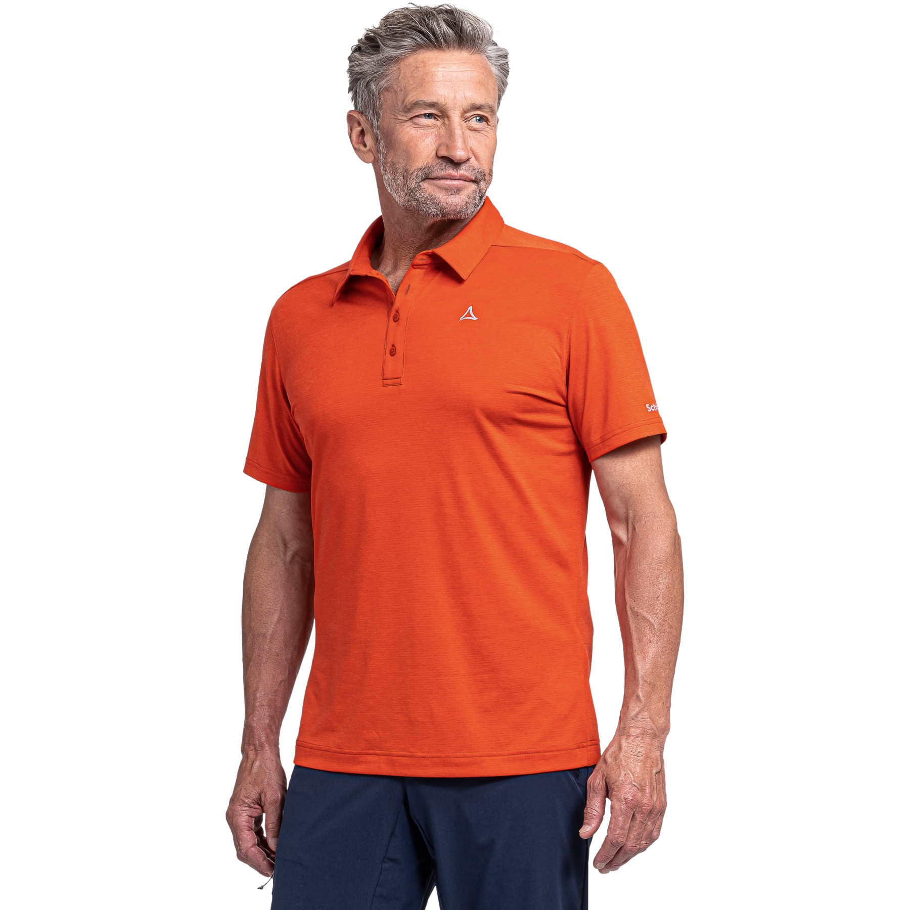 Picture of Schöffel Tauron CIRC Polo Shirt Men - poinciana 5480