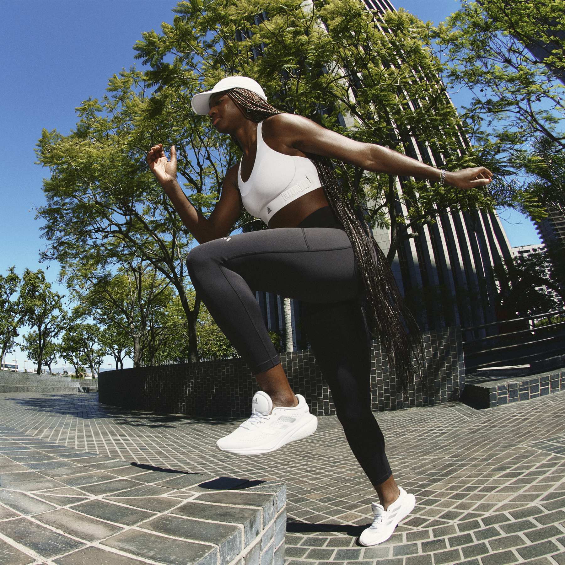 Adidas Dailyrun 3/4 Tights - Running tights Women's, Buy online