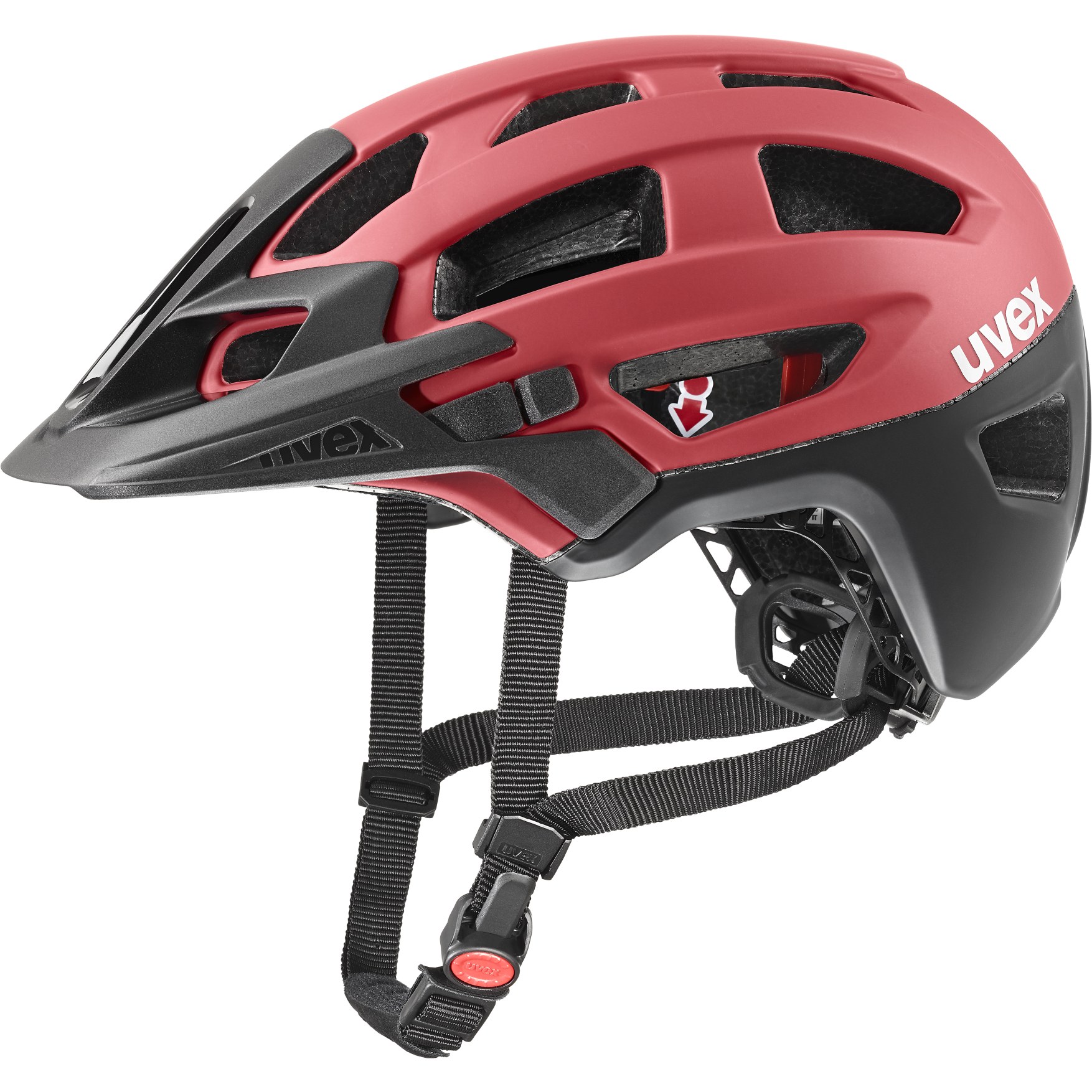 Image of Uvex finale 2.0 Helmet - red-black matt