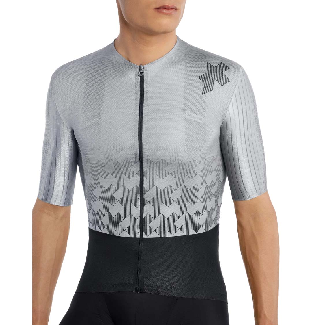 Photo produit de Assos Maillot Manches Courtes Homme - EQUIPE RS S11 Stars Edition - fanatic silver