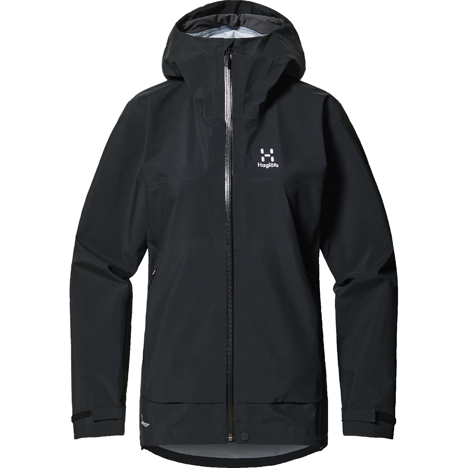 Haglöfs Front Proof Jacket Women - true black 2C5 | BIKE24