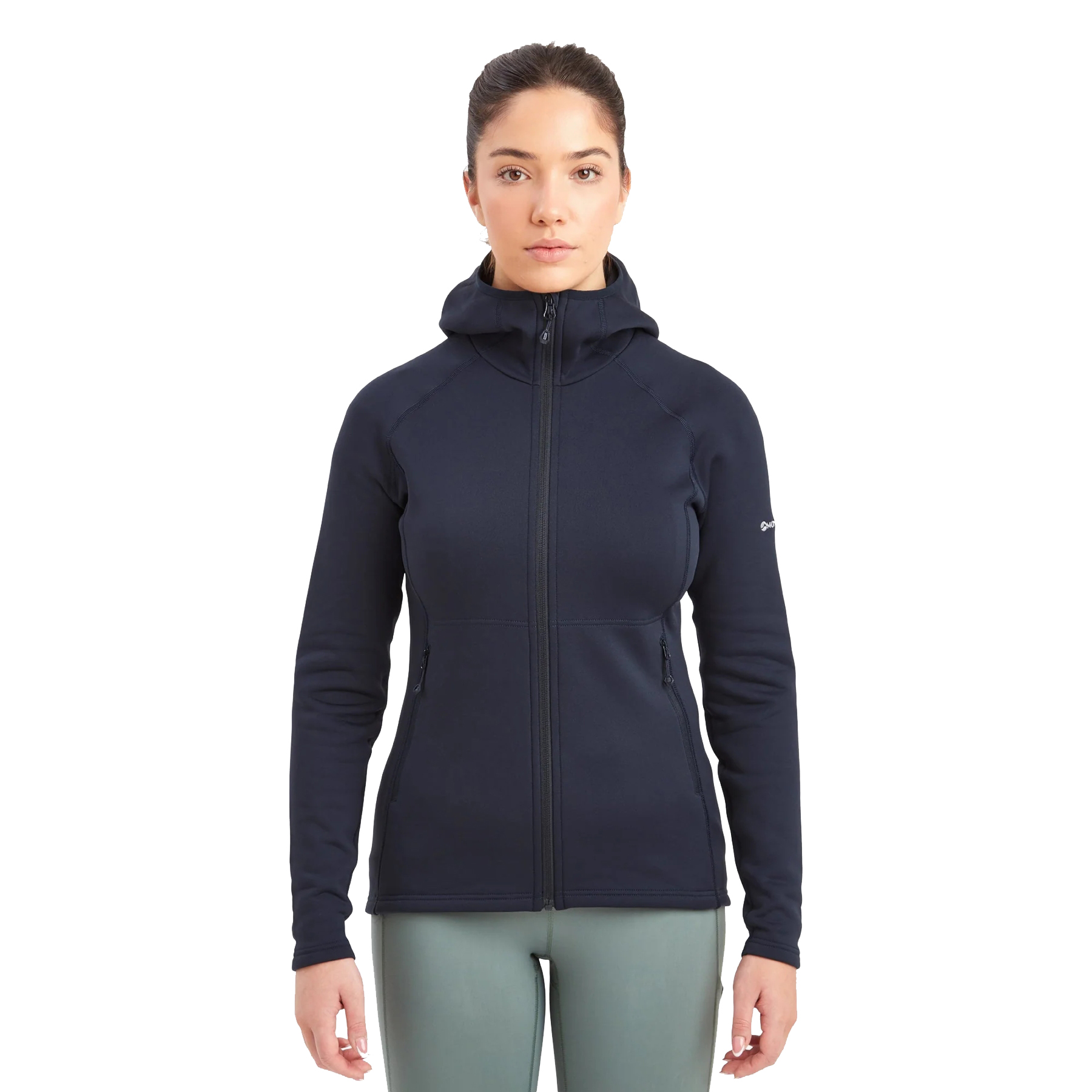TOG 24 Keld Giacca Softshell Donna – Impermeabile, Antivento E Calda Con Cappuccio (Nero, Taglia 10)