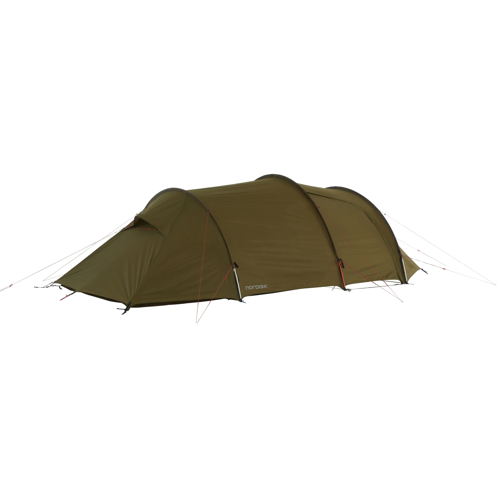 Produktbild von Nordisk Oppland 4 PU Zelt - Dark Olive