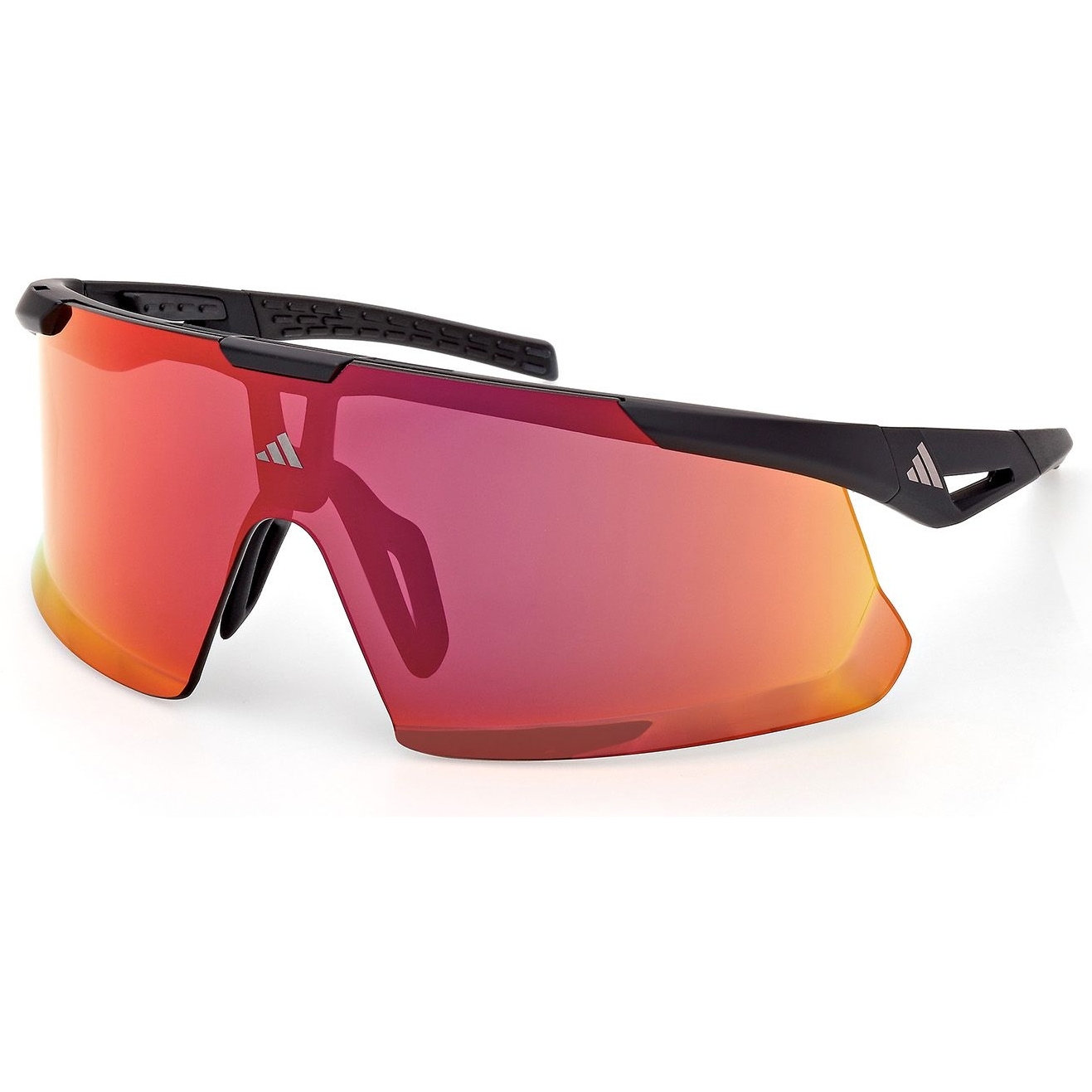 Produktbild von adidas Dunamis EVO SP0106 Brille - Matte Black / Contrast Mirror Roviex