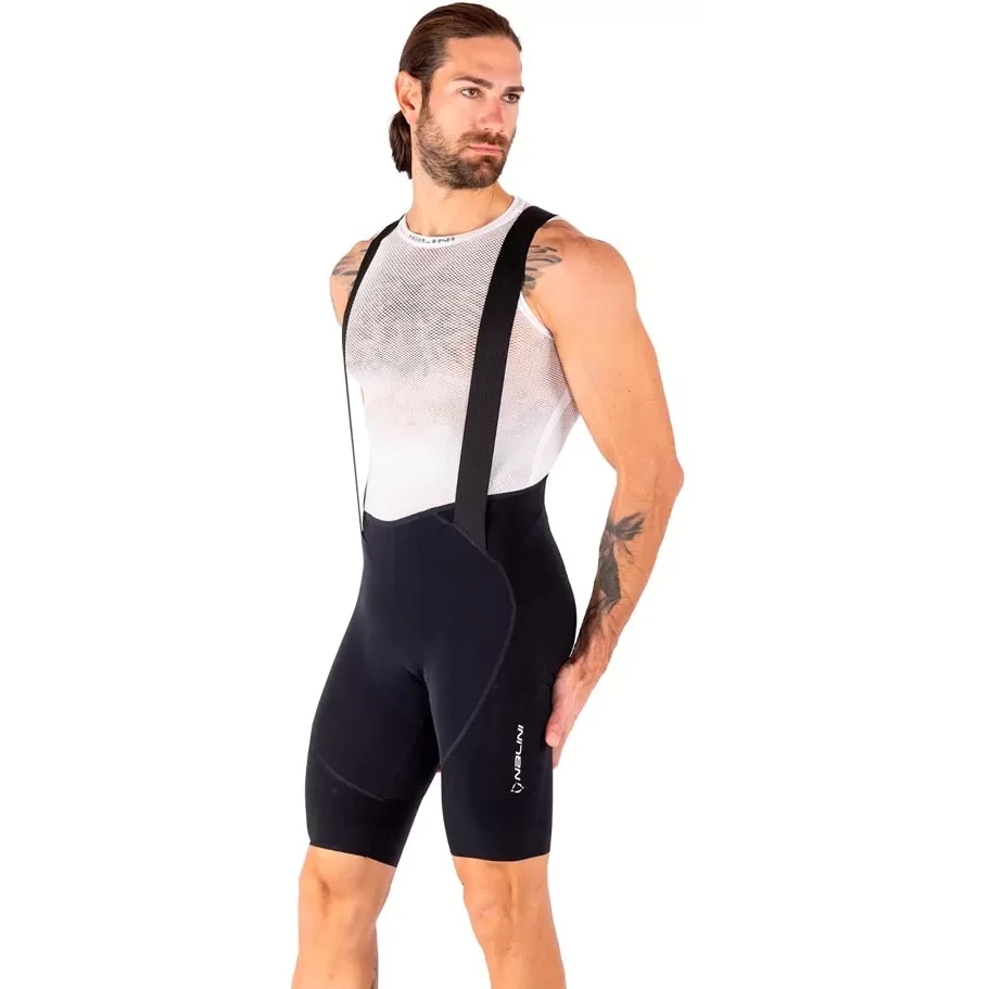 Produktbild von Nalini Graded Trägershorts Herren - black/black 4001