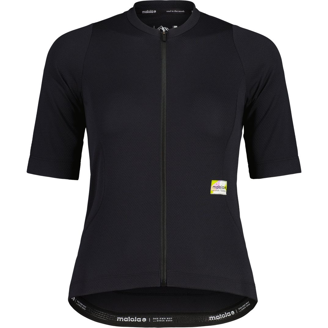 Picture of Maloja RigiM.1/2 Roadbike Jersey Women - deep black 8833
