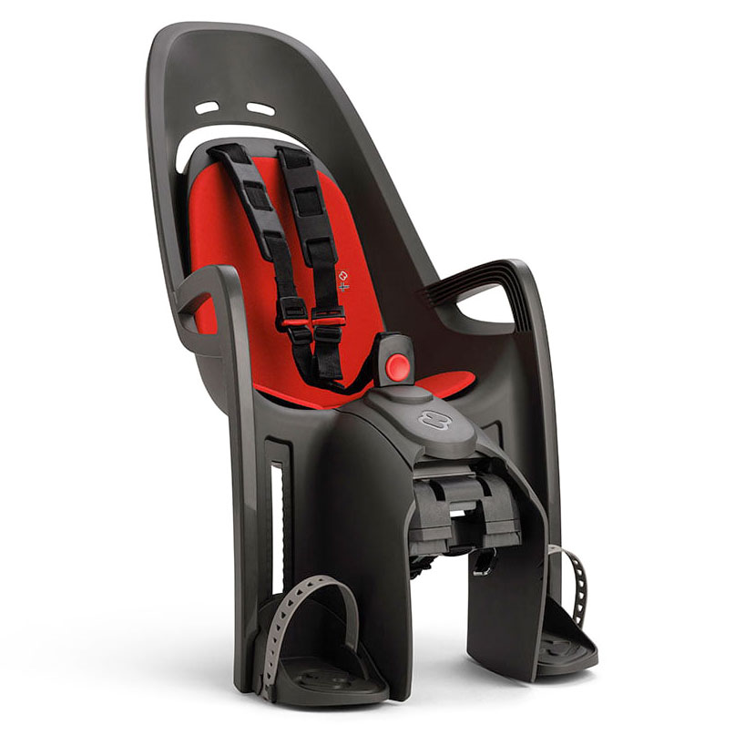 Productfoto van Hamax Zenith Relax Child Bike Seat + Carrier Adapter - grey/red