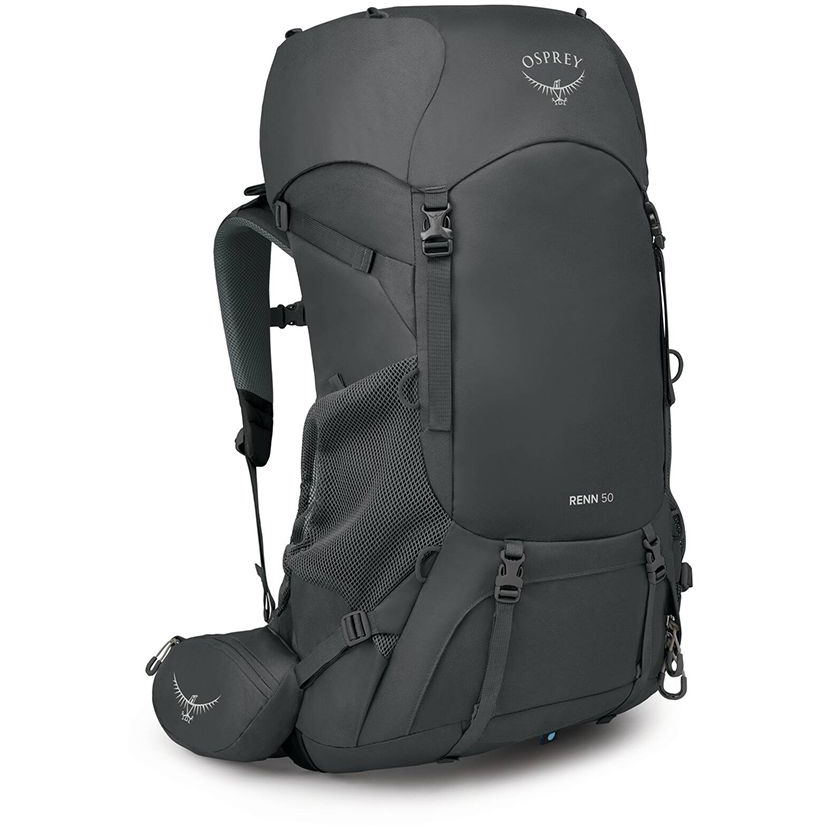 Osprey Renn 50 Women s Trekking Backpack Dark Charcoal Gray Wolf