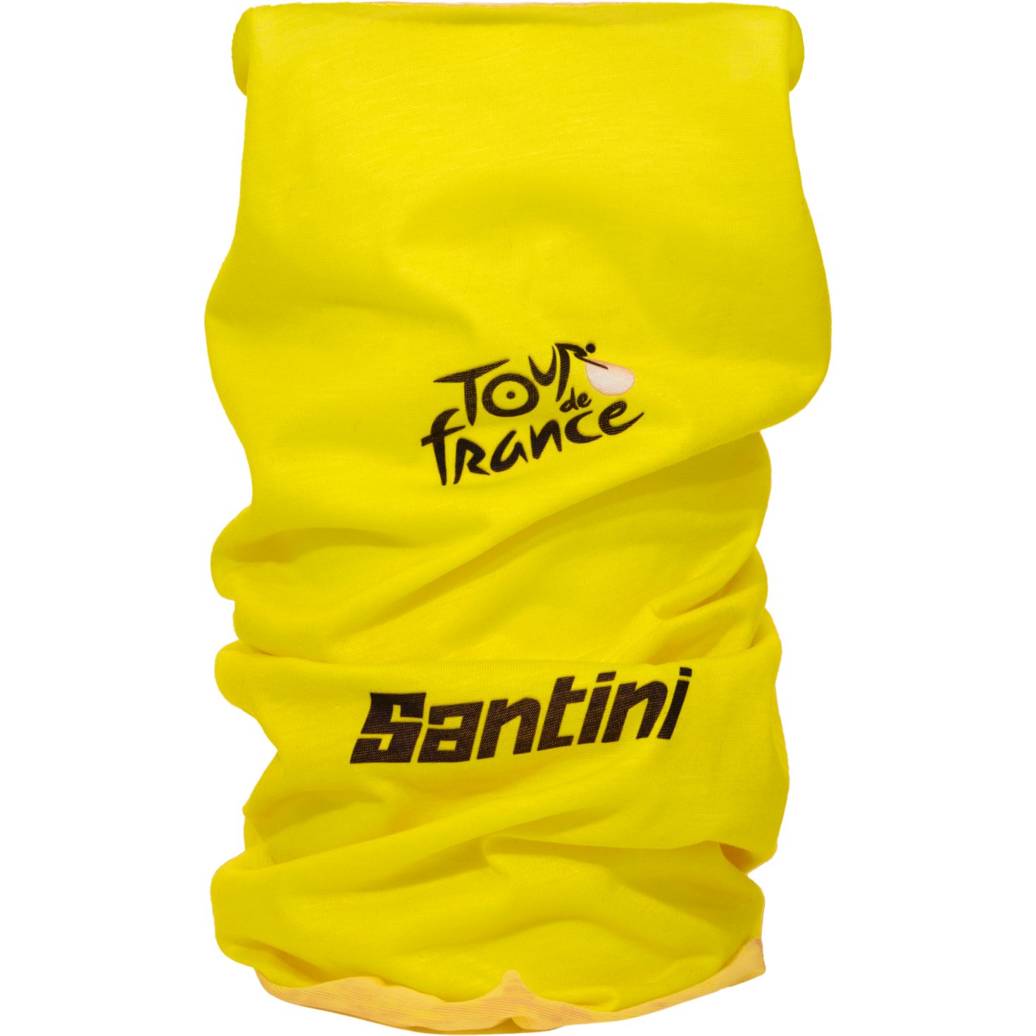 Picture of Santini General Classification Leader Neck Warmer - Tour de France™ 2025 Collection - RE493TDFLDER - yellow GI