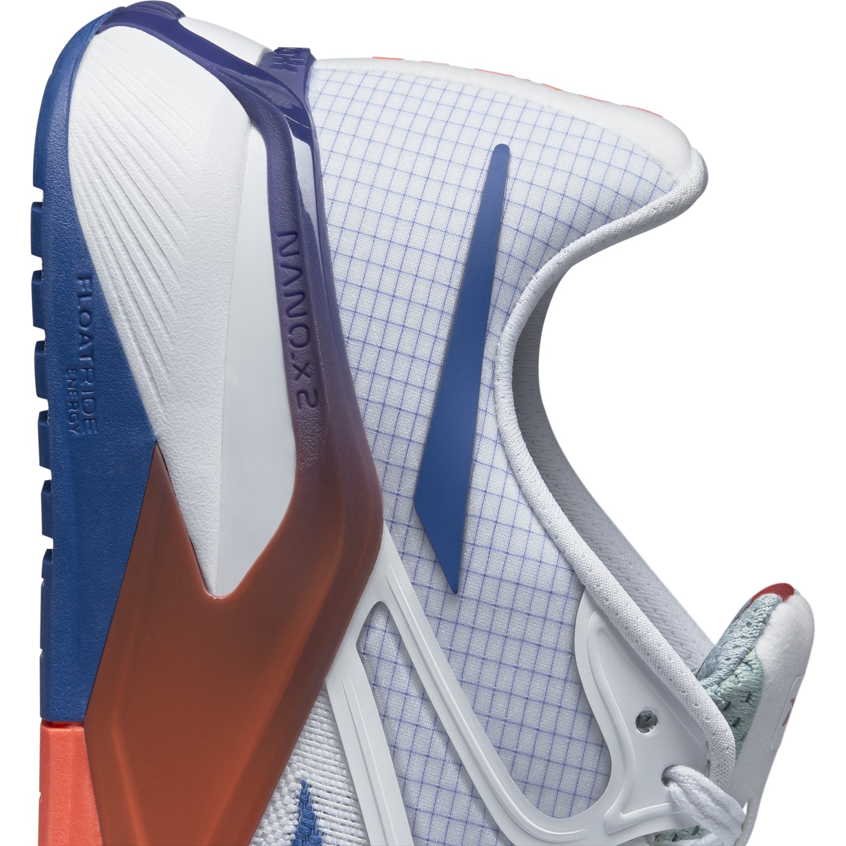 Reebok Nano X2 Zapatillas Deporte Hombre - ftwr white/vector blue/orange  flare
