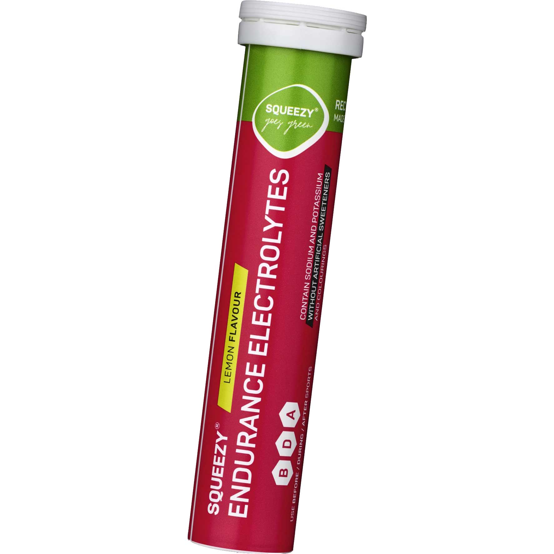 Produktbild von Squeezy Endurance Electrolytes - Brausetabletten - 20 Tabletten (80g)