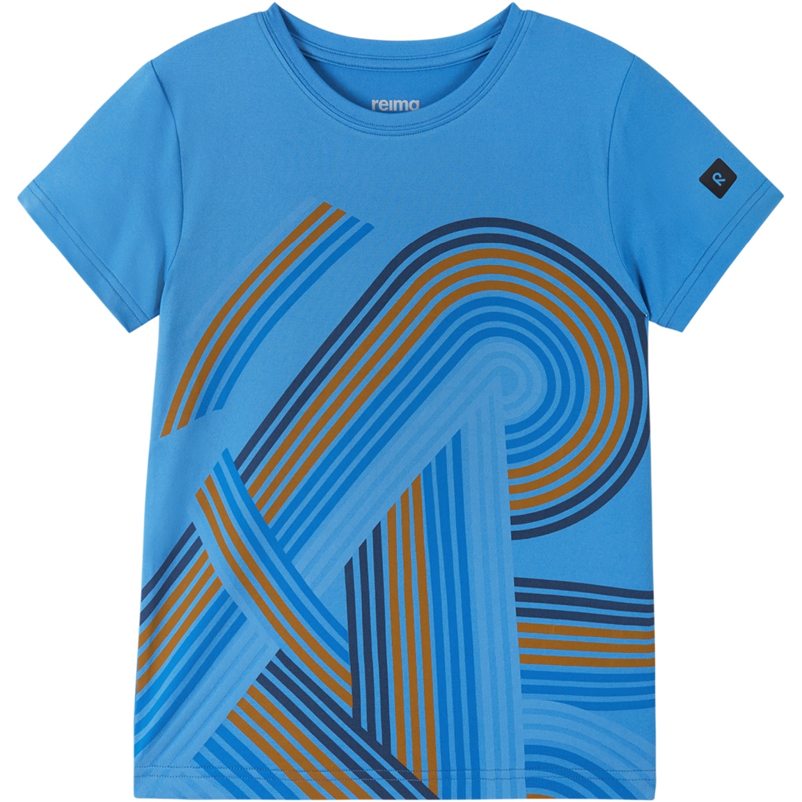 Produktbild von Reima Vauhdikas T-Shirt Kinder - frozen blue 630A