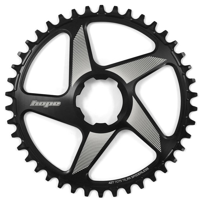 Image of Hope Spiderless Narrow-Wide RX Chainring - black
