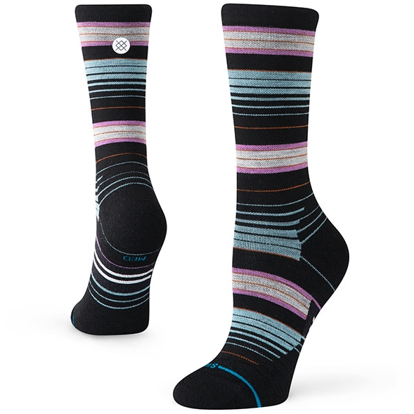 Bild von Stance Rockford Light Wool Crew Socken Damen - berry