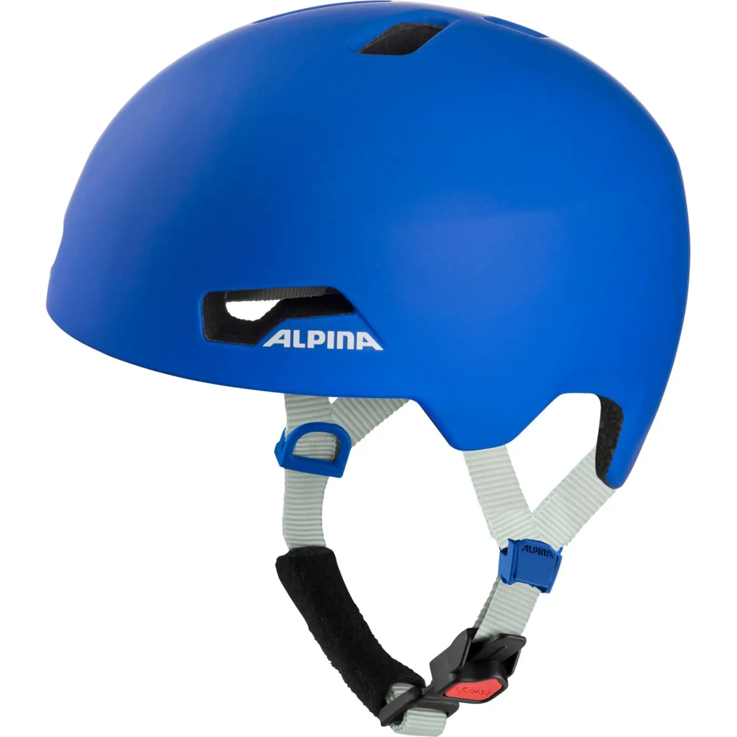 Image of Alpina Hackney Kids Bike Helmet - royal-blue matt