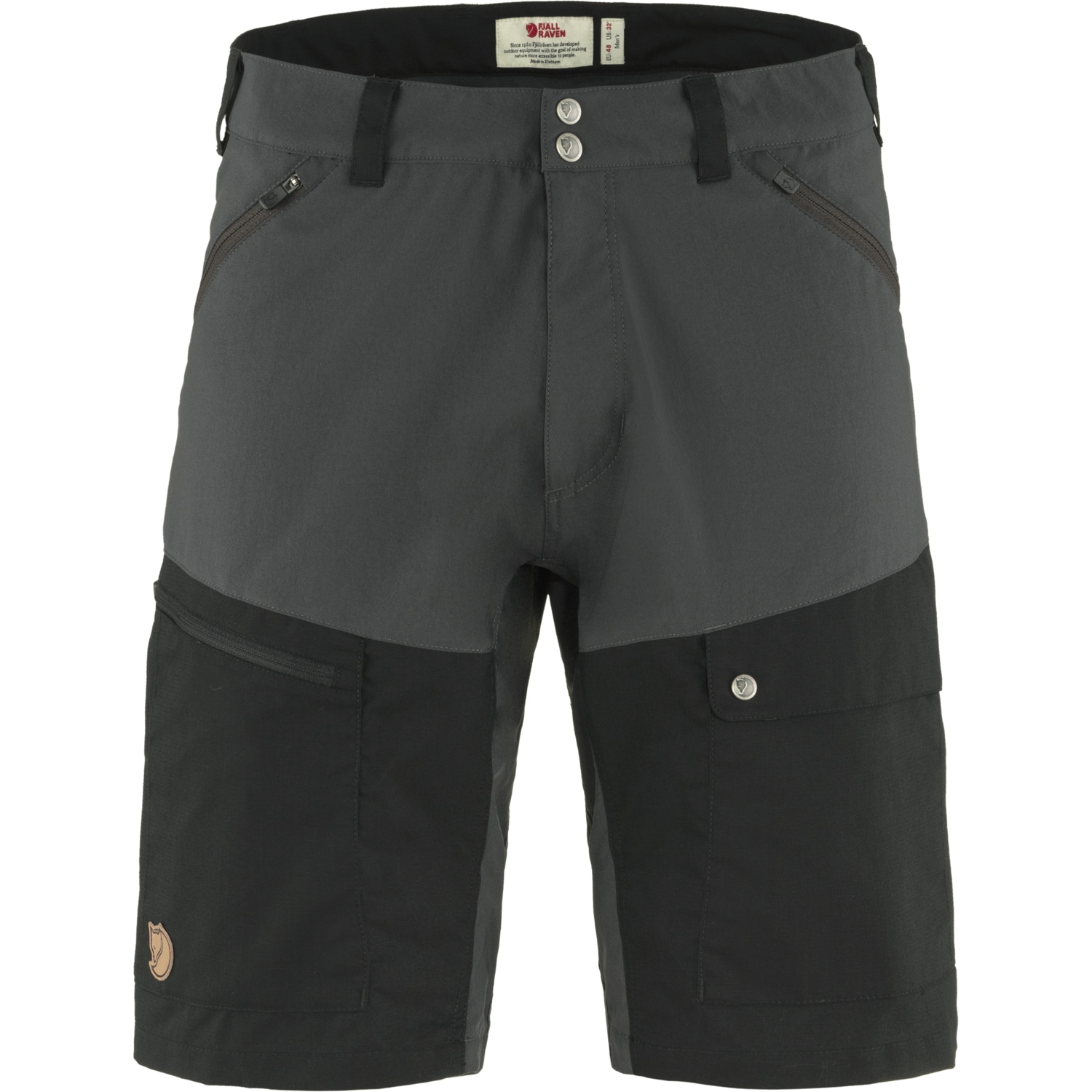 Image of Fjällräven Abisko Midsummer Shorts Men - dark grey-black