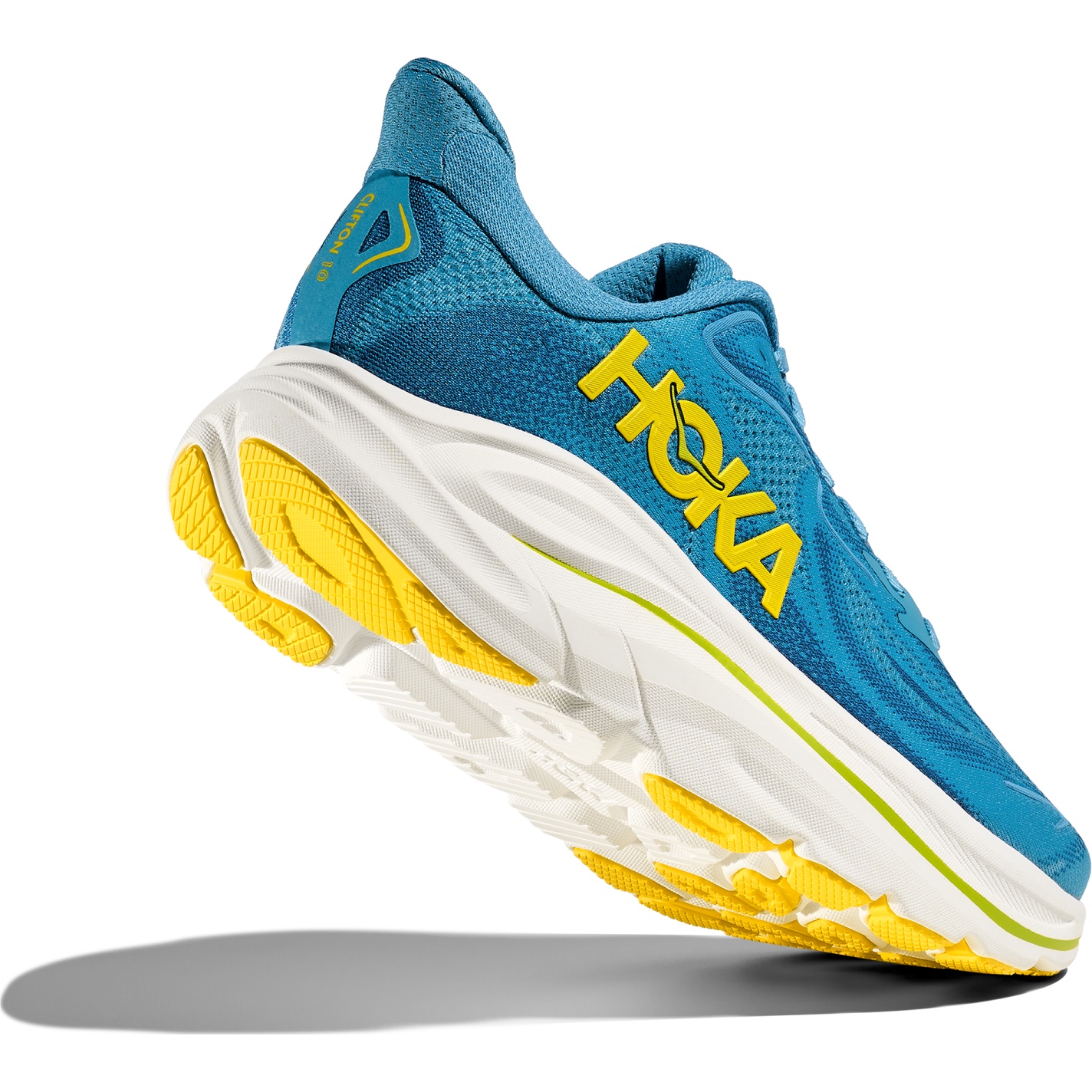 Hoka Clifton 10 Running Shoes Men - alpine blue / foggy