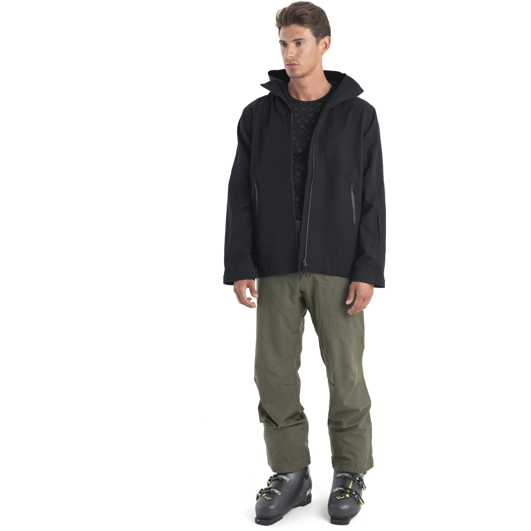 Icebreaker Shell + Hooded Jacket Men