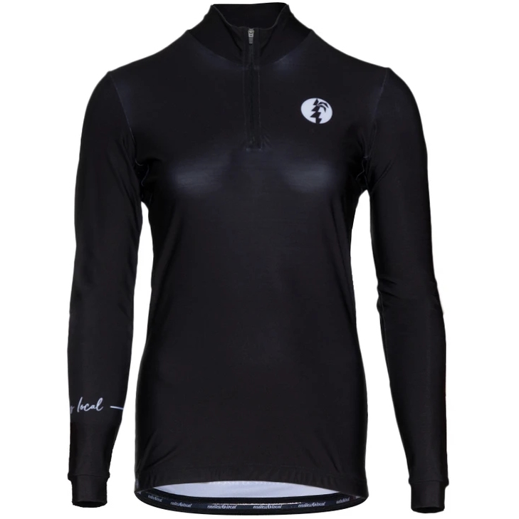 Picture of endless local Sella Performance Longsleeve Shirt Women - black/white