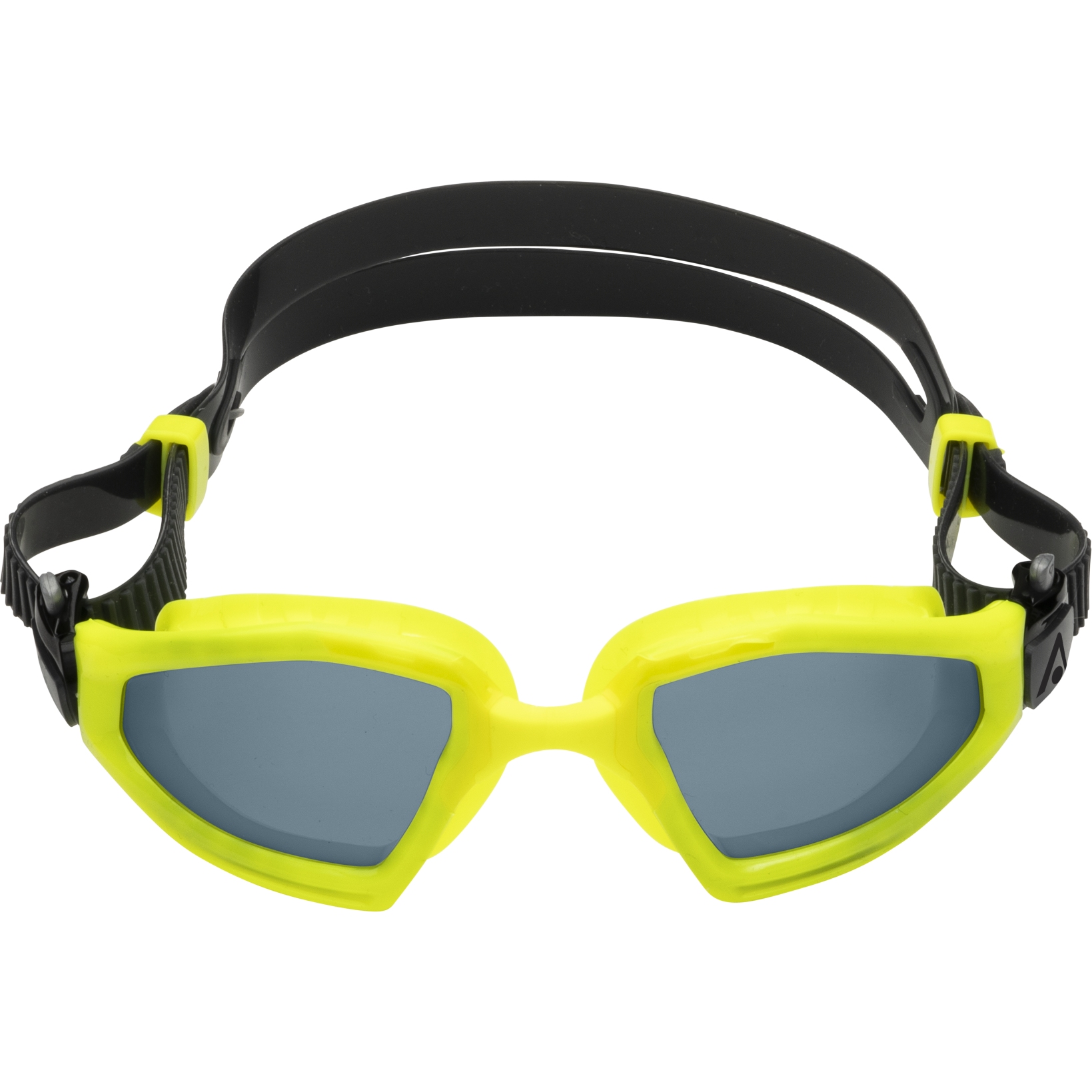 Picture of AQUASPHERE Kayenne Pro Swim Goggles - Smoke Tinted - Yellow/Yellow