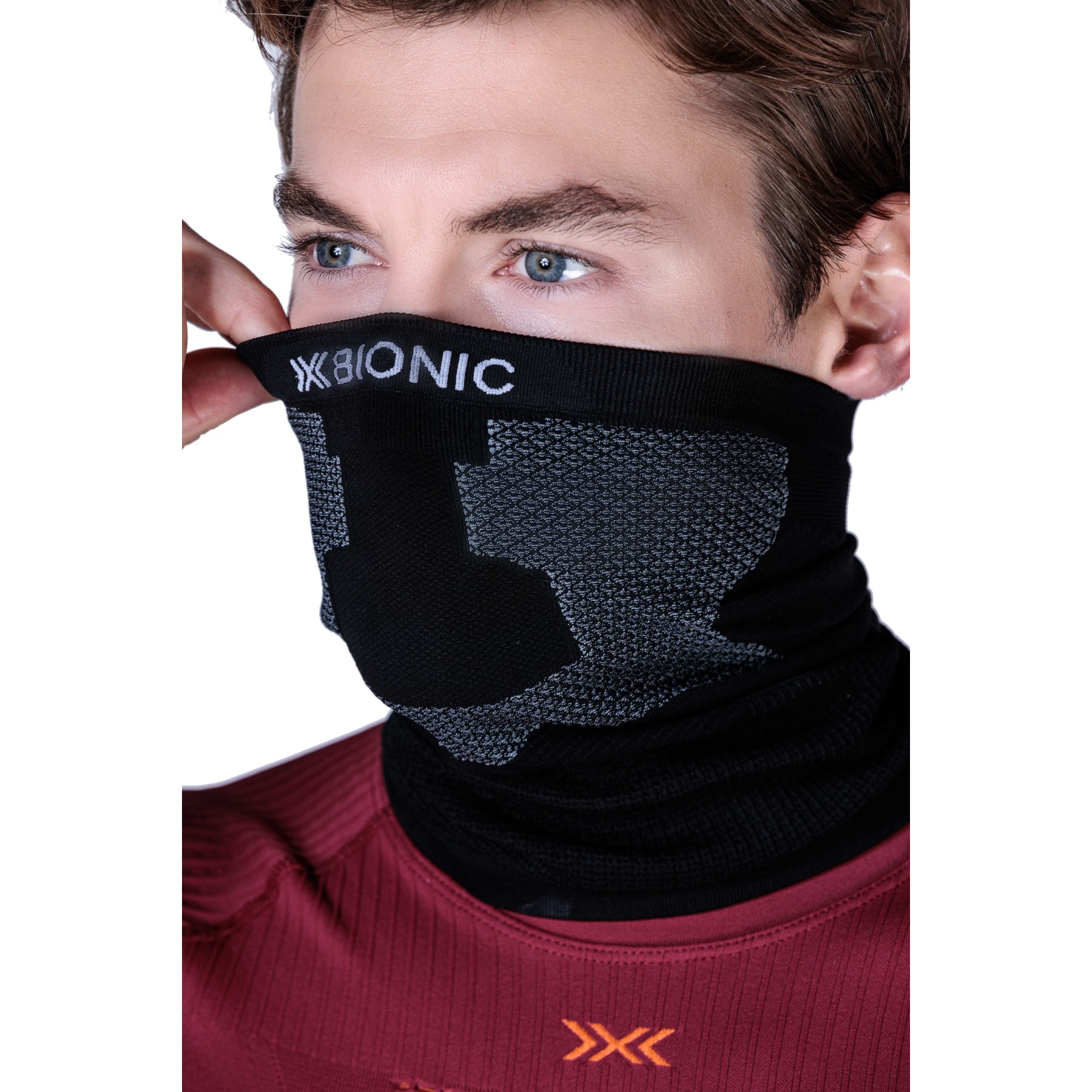X-Bionic Neckwarmer - seal grey/grey | BIKE24