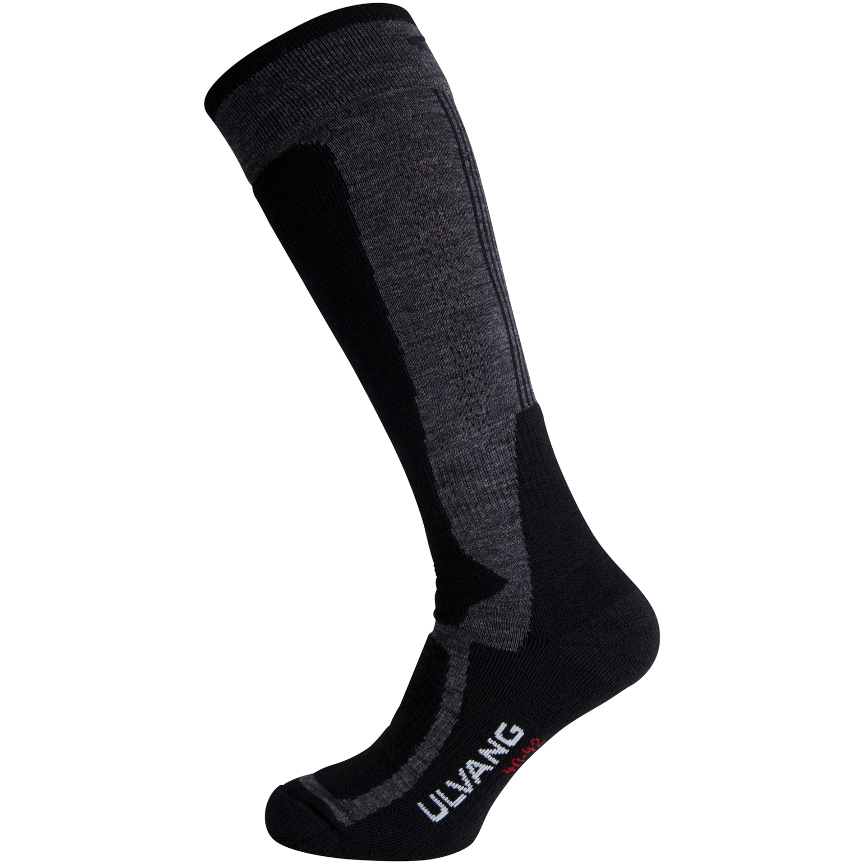 Produktbild von Ulvang Mountain Socken - Charcoal Melange/Black