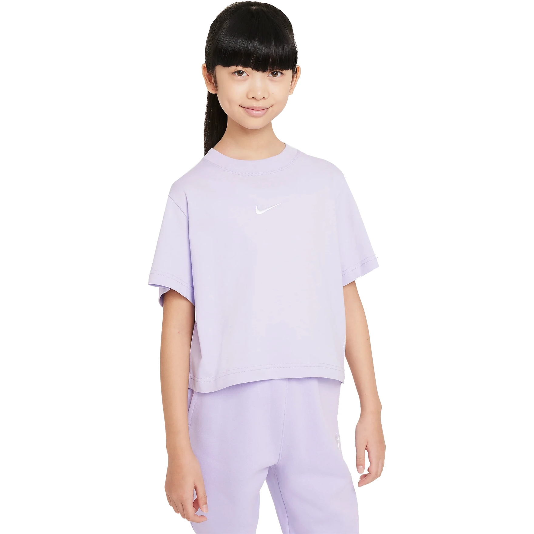 Produktbild von Nike Sportswear T-Shirt für ältere Kinder - hydrangeas/white DH5750-515