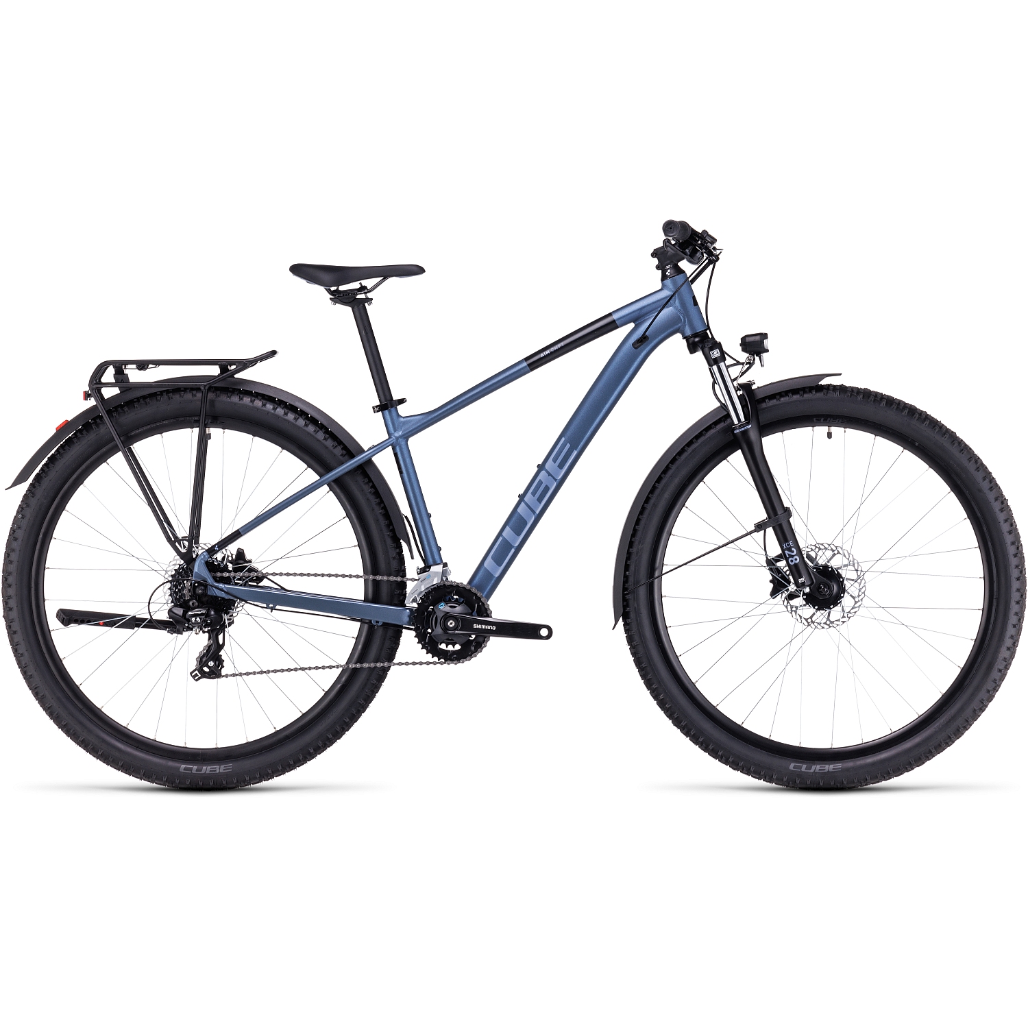 Foto de CUBE Bicicleta de Montaña - AIM Allroad - 2023 - navyblack / blue