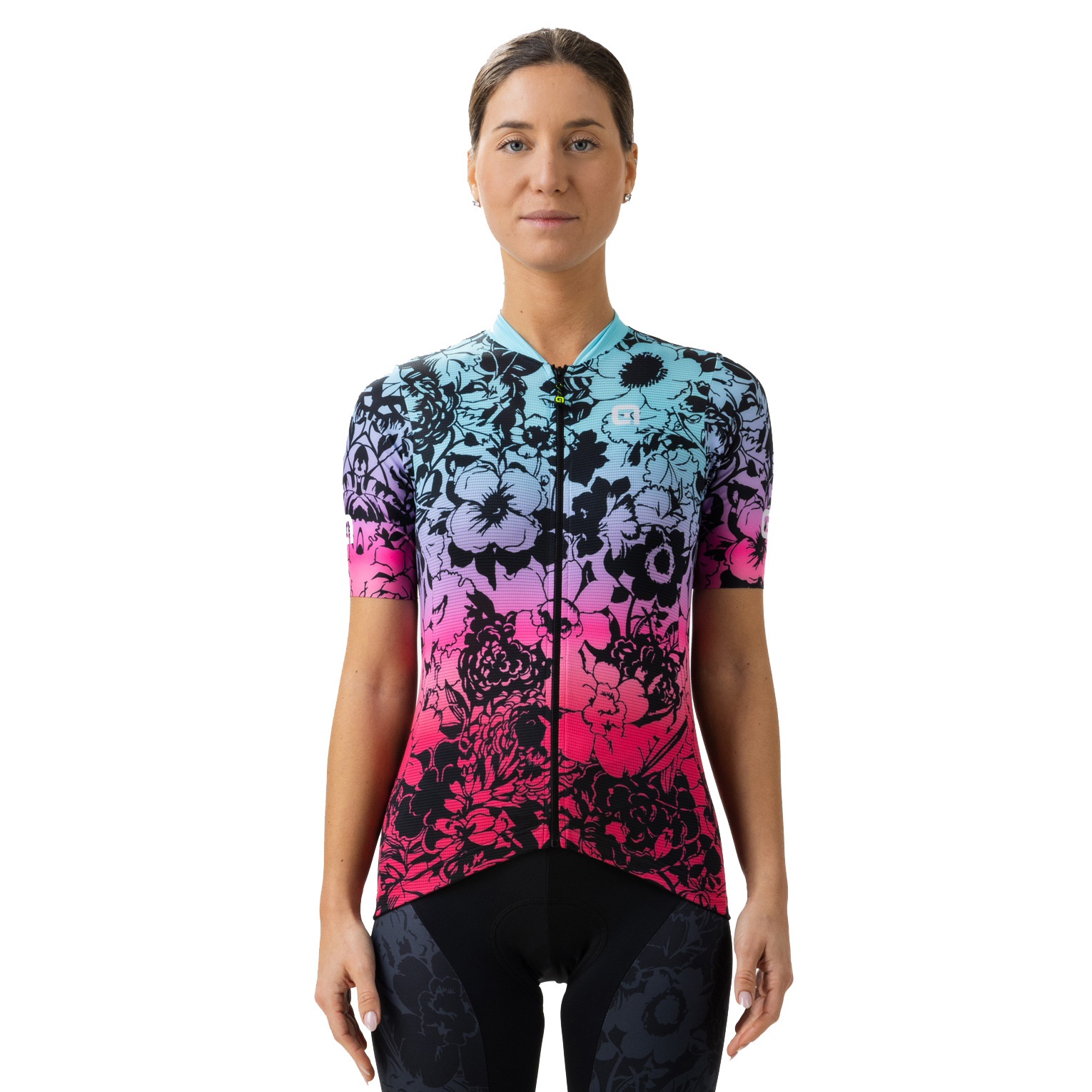 Picture of Alé PRAGMA Nadine Short Sleeve Jersey Women - black