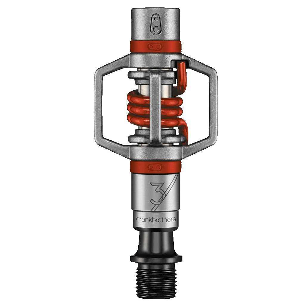 Productfoto van Crankbrothers EggBeater 3 Pedal - silver/red