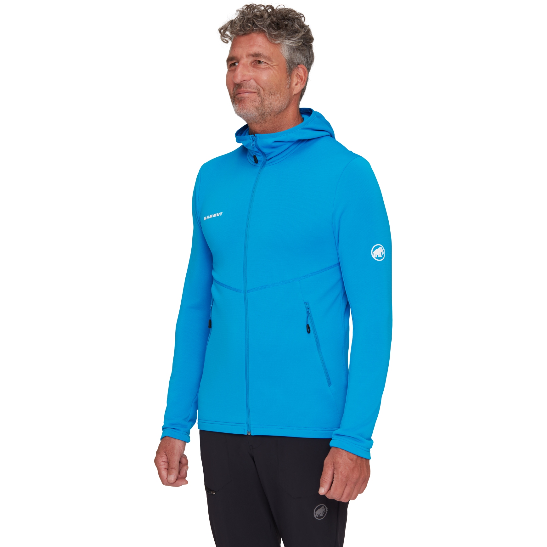 Produktbild von Mammut Aconcagua Light Midlayer Kapuzenjacke Herren - glacier blue