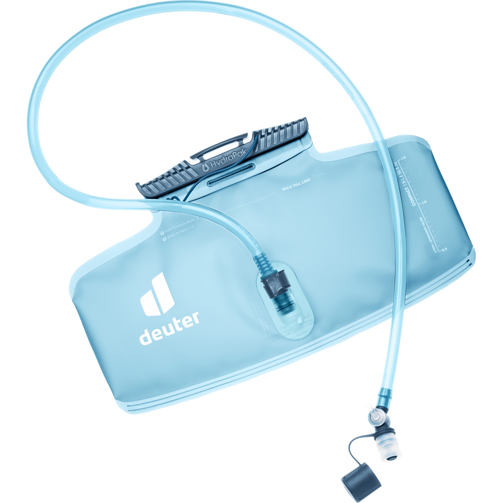 Produktbild von Deuter Streamer SQ 1.5 L Trinkblase - hydrablue
