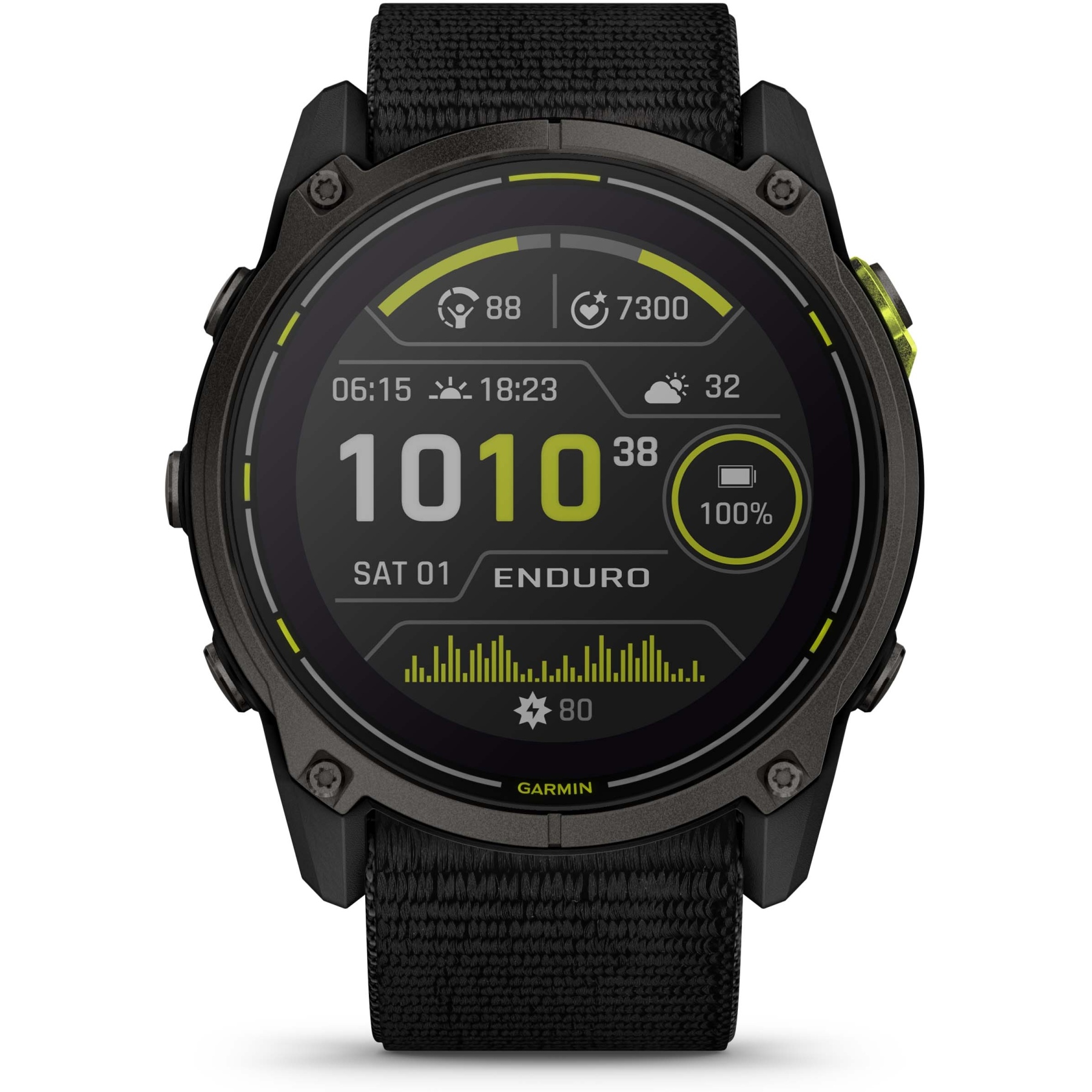 Garmin Enduro 3 Sapphire Solar GPS Smartwatch - Black/Carbon Garmin Enduro 3 Sapphire Solar GPS Smartwatch - Black/Carbon