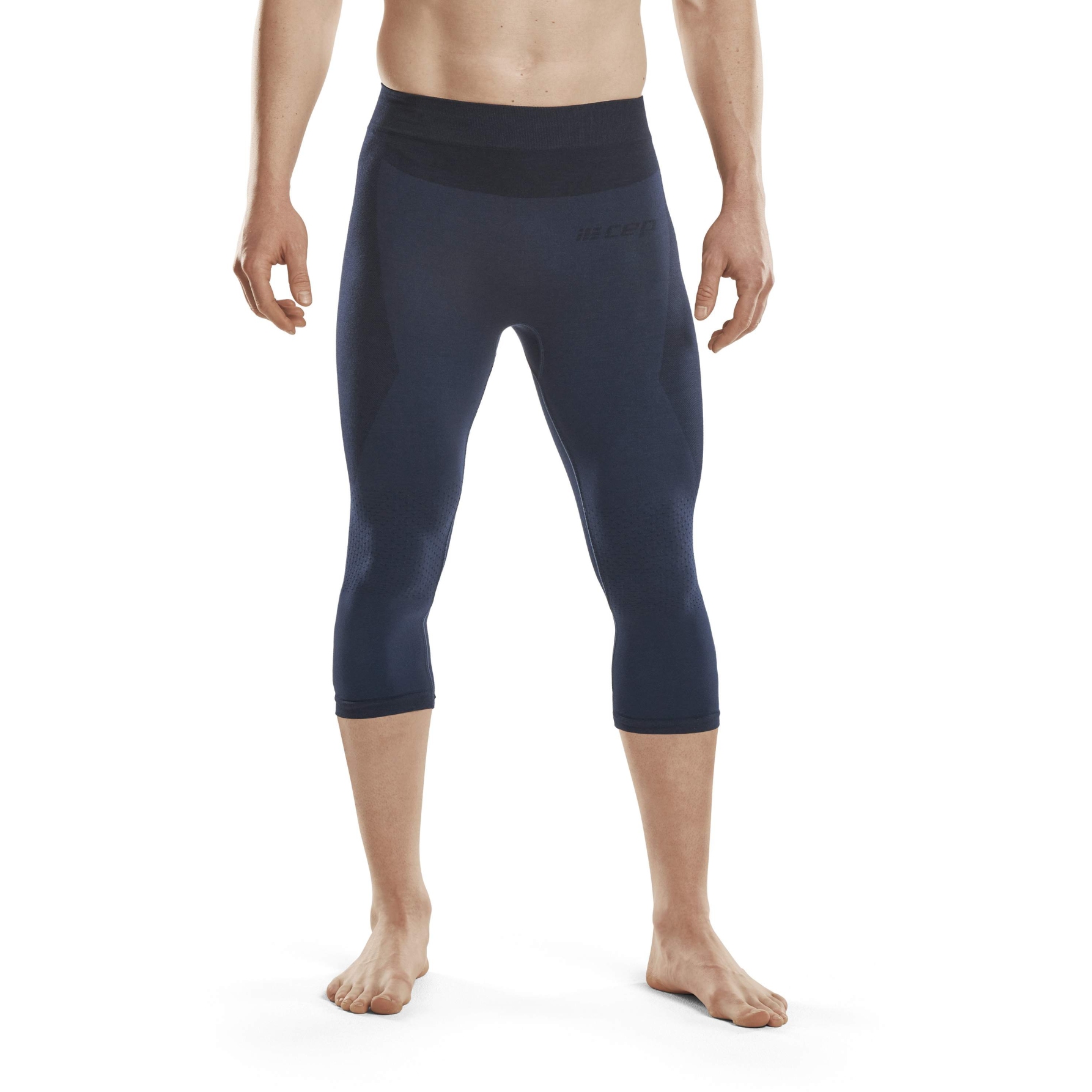 Produktbild von CEP Merino Base Skiing 3/4 Tights - blau