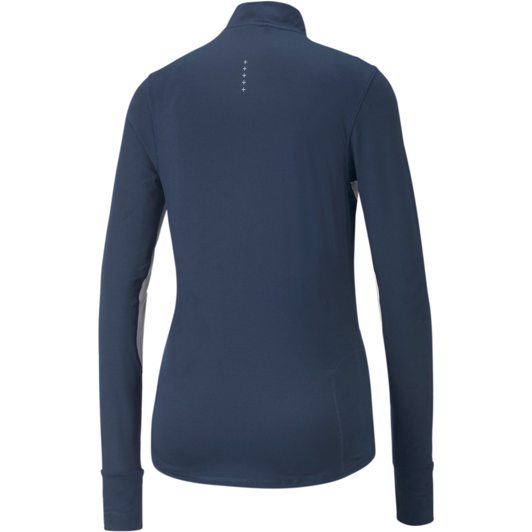 Puma Favourite 1/4-Zip Lauf-Shirt Damen | Blue Marine - BIKE24