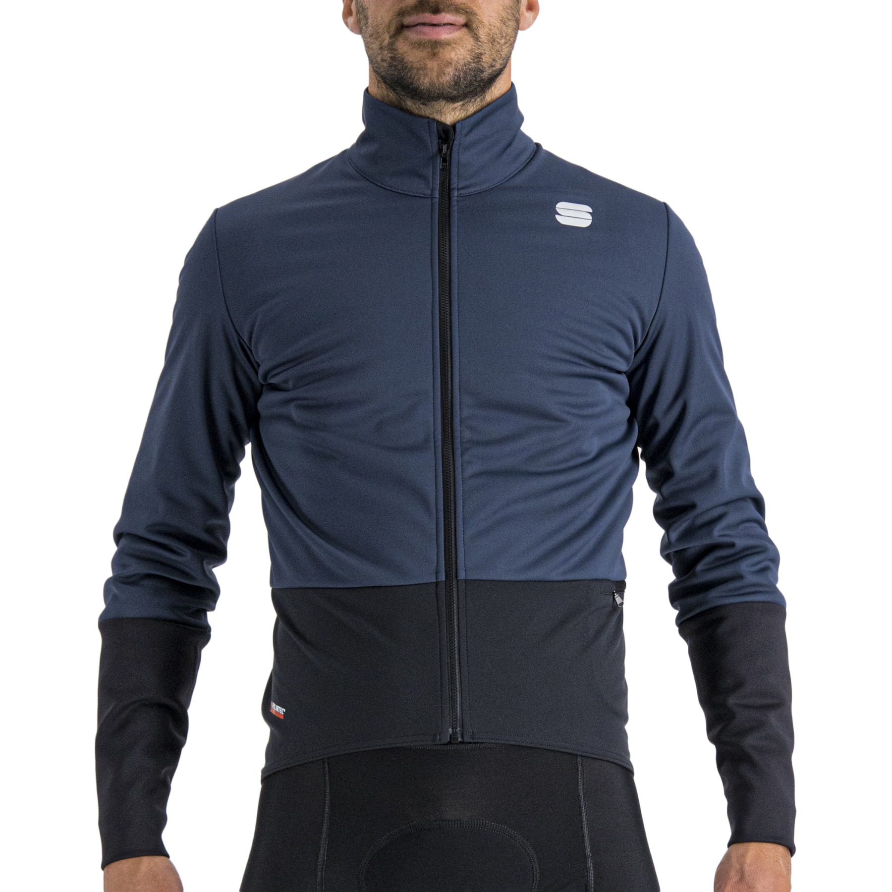 Picture of Sportful Total Comfort Bike Jacket - 456 Galaxy Blue
