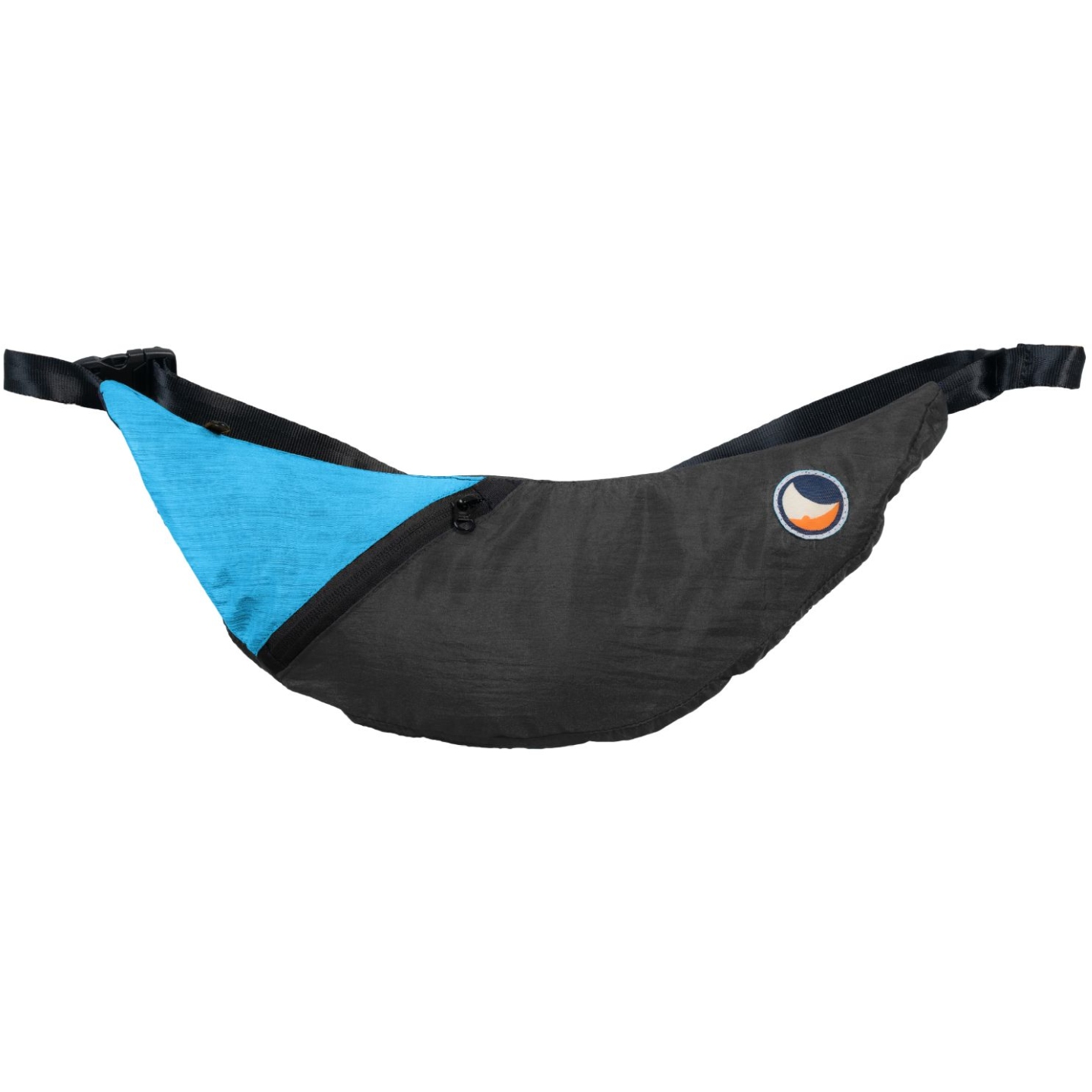Picture of Ticket To The Moon Sling Bag - Dark Grey / Aqua