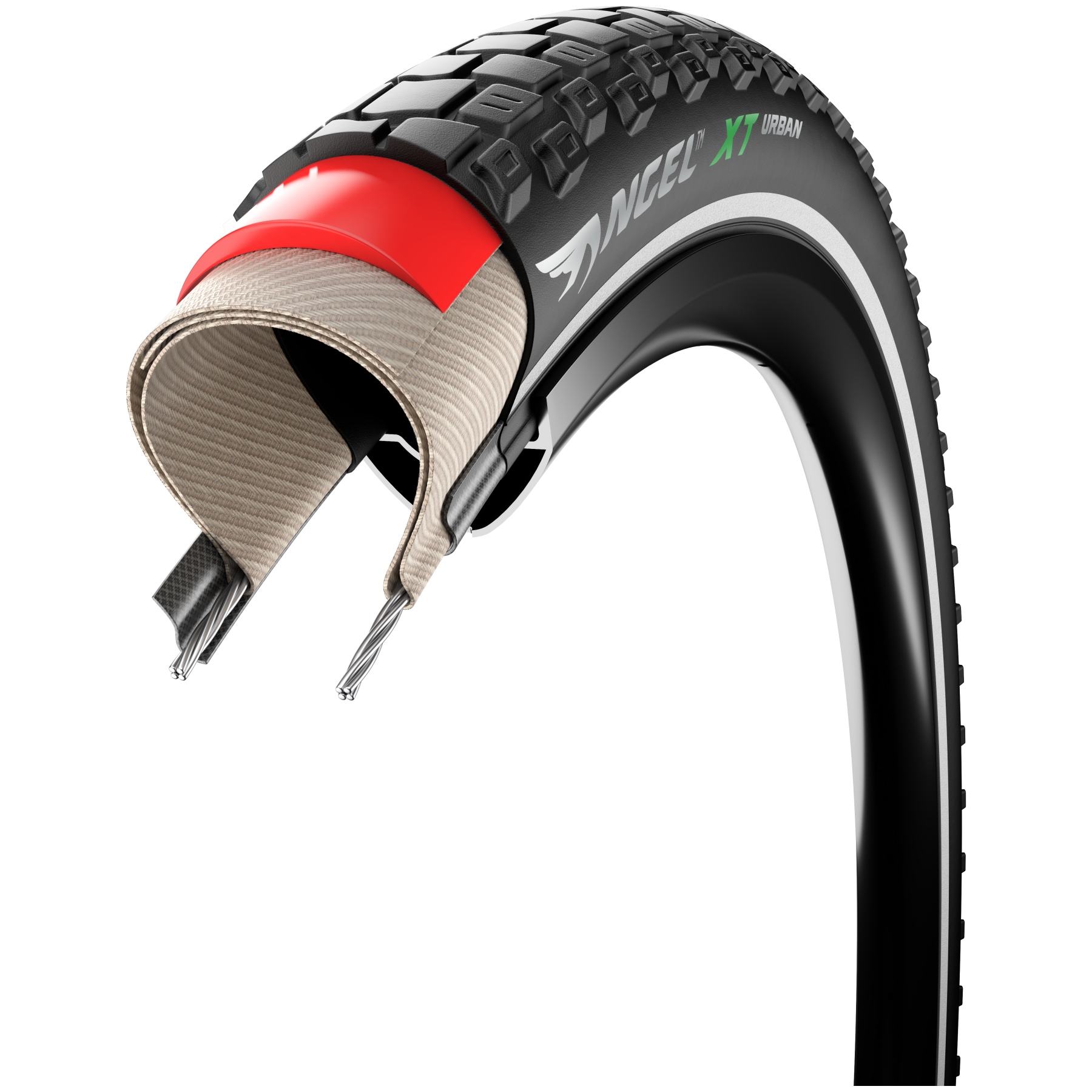 Pirelli Angel Urban XT Wire Bead Tire - ECE-R75 - 28x1.60