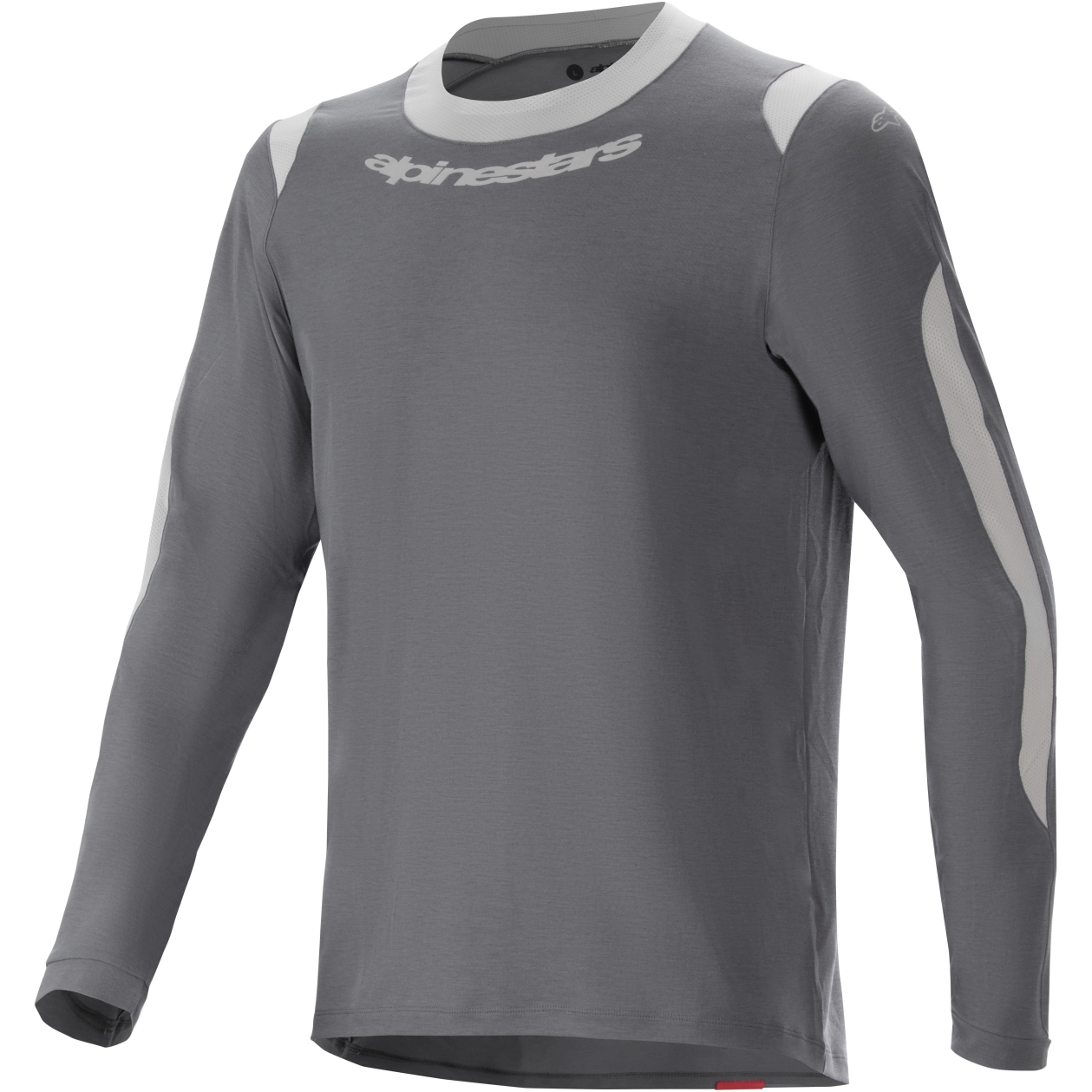 Productfoto van Alpinestars A-Dura Dri Wool Fietsshirt met Lange Mouwen Heren - dark gray