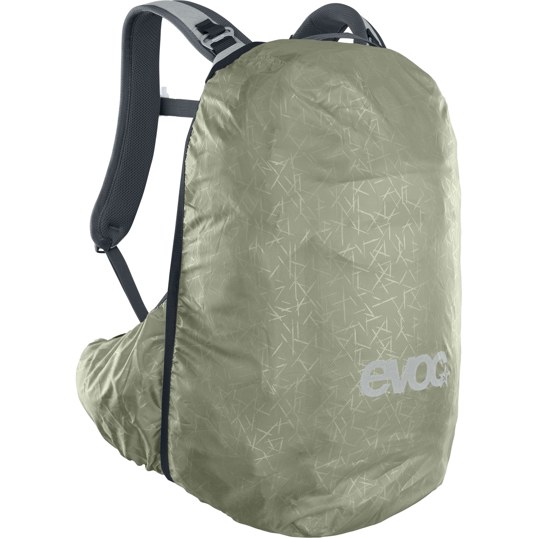 EVOC Trail Pro 26 Protector Backpack Stone/Carbon Grey BIKE24 - Main Image